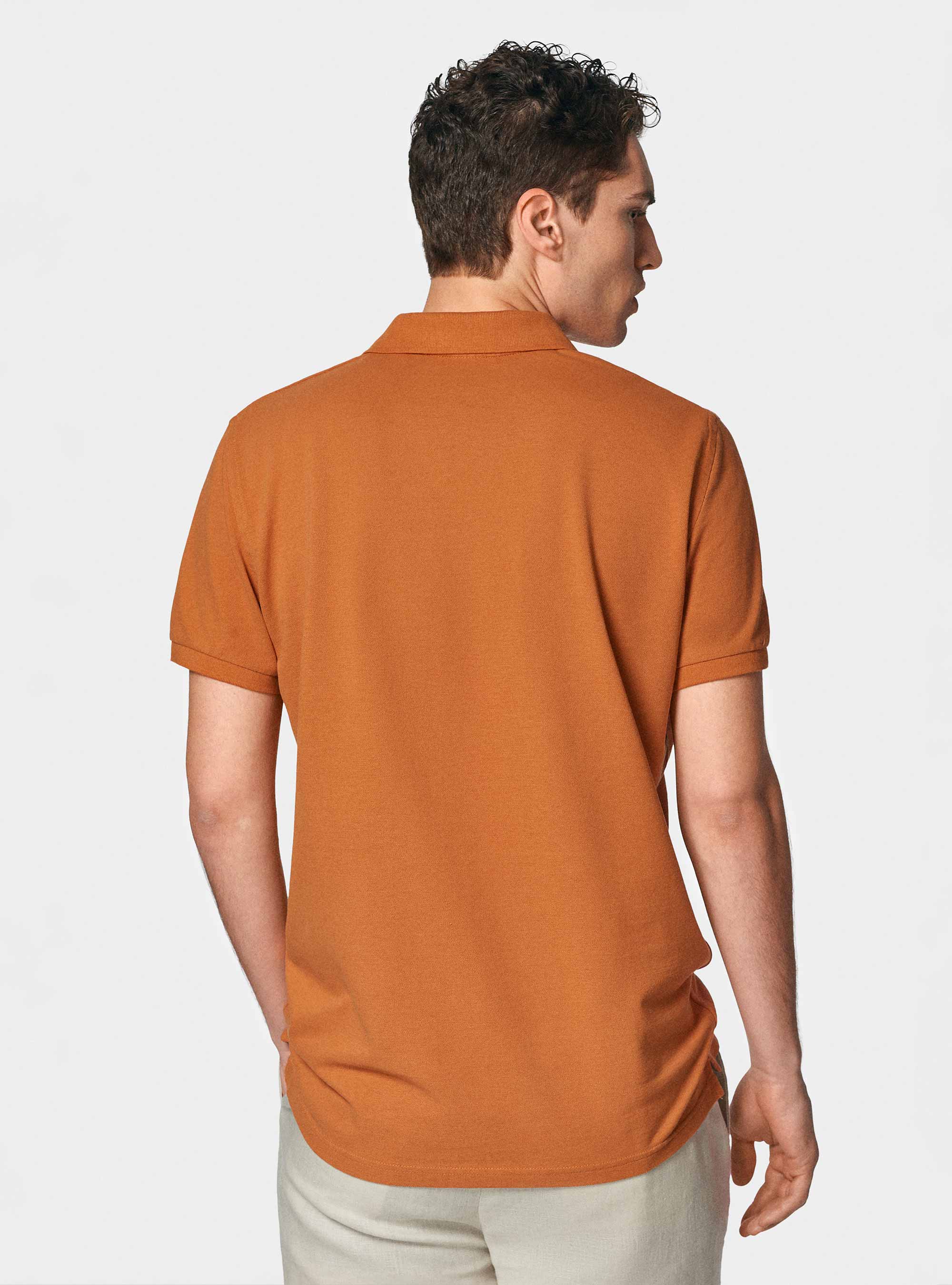 Polo classique en piqué, 0713C ZUCCA