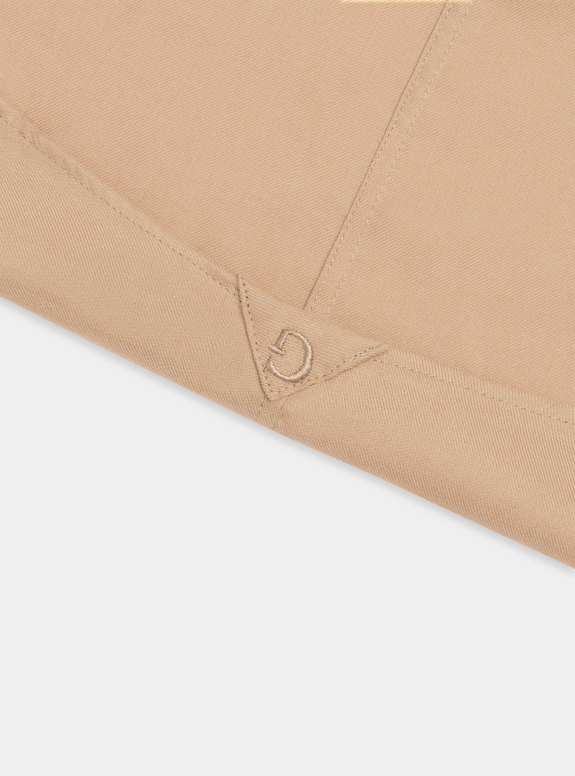 Camicia in flanella unita di cotone, SABBIA