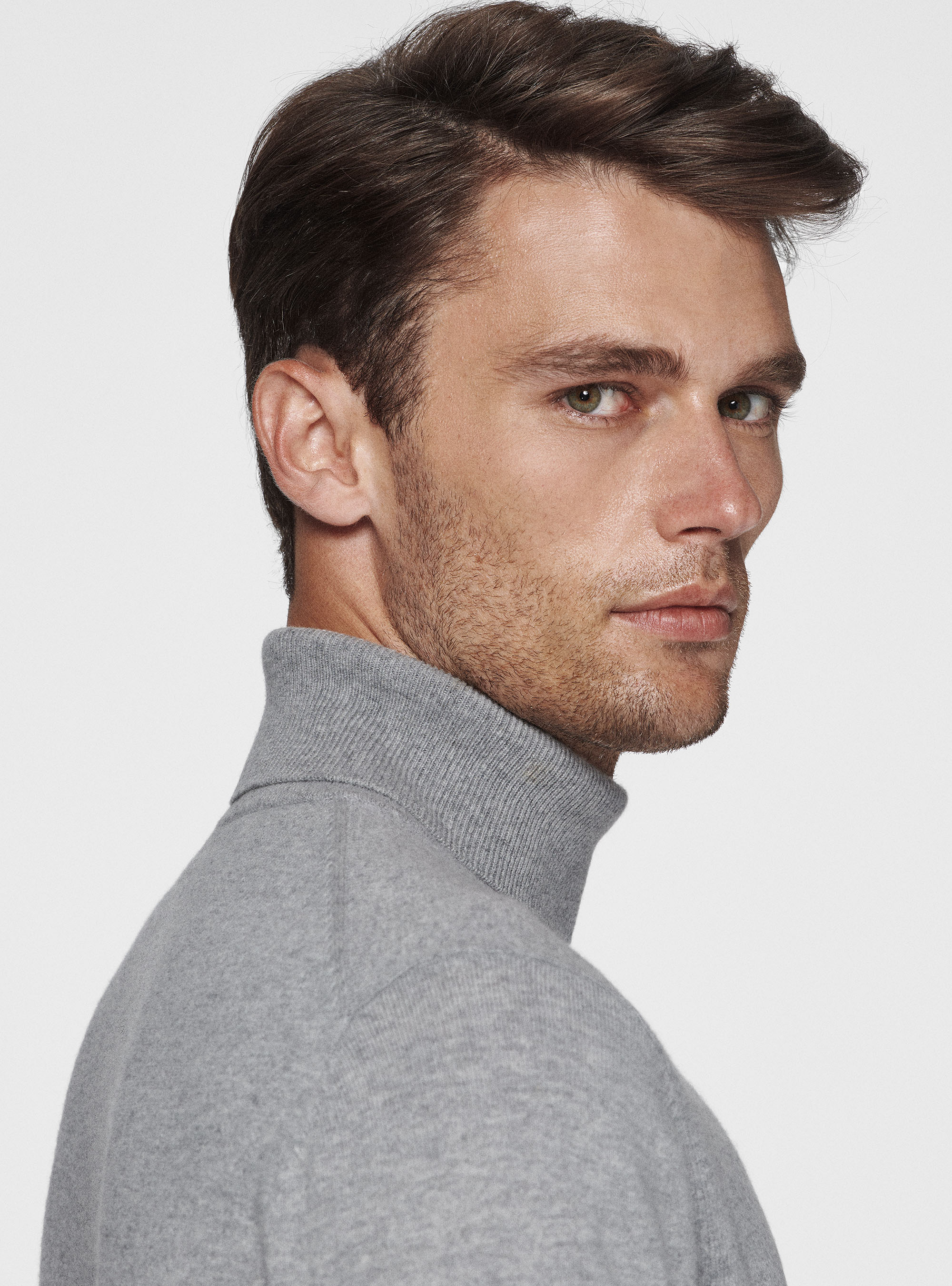 Dolcevita in cashmere, GRIGIO CHIARO MELANGE