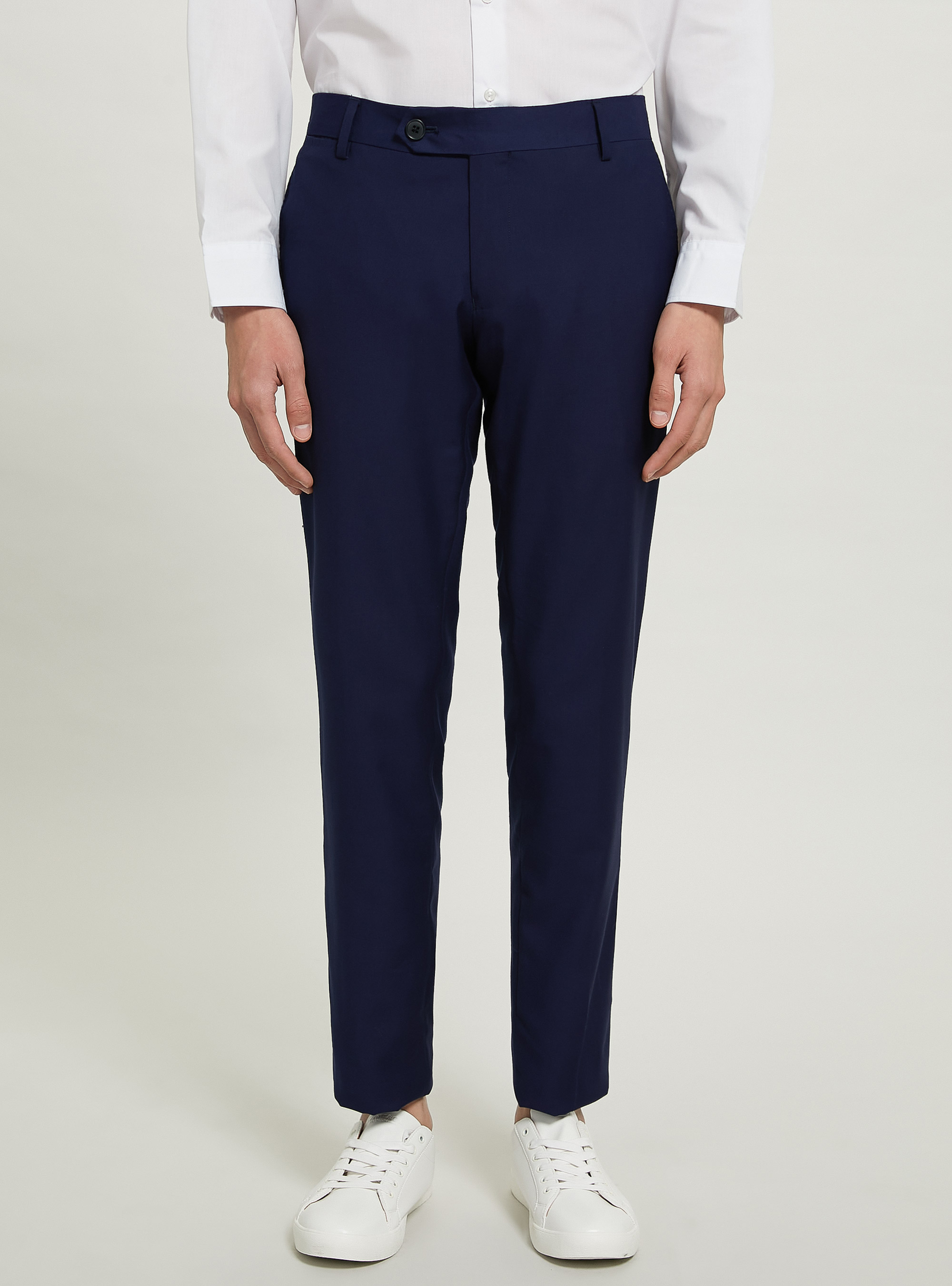 Gutteridge - Pantalones de traje de sarga, Unisex, Azul Royal, Talla: 52
