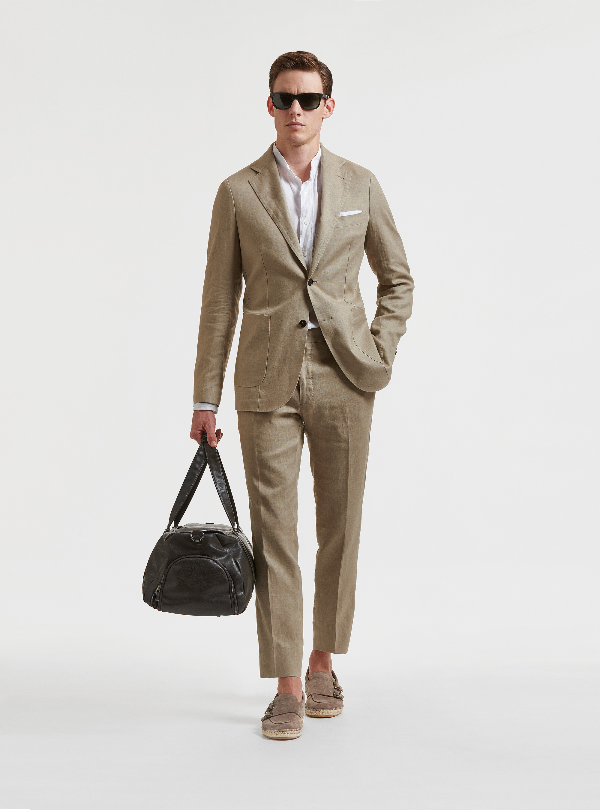 Abito fango in lino, 