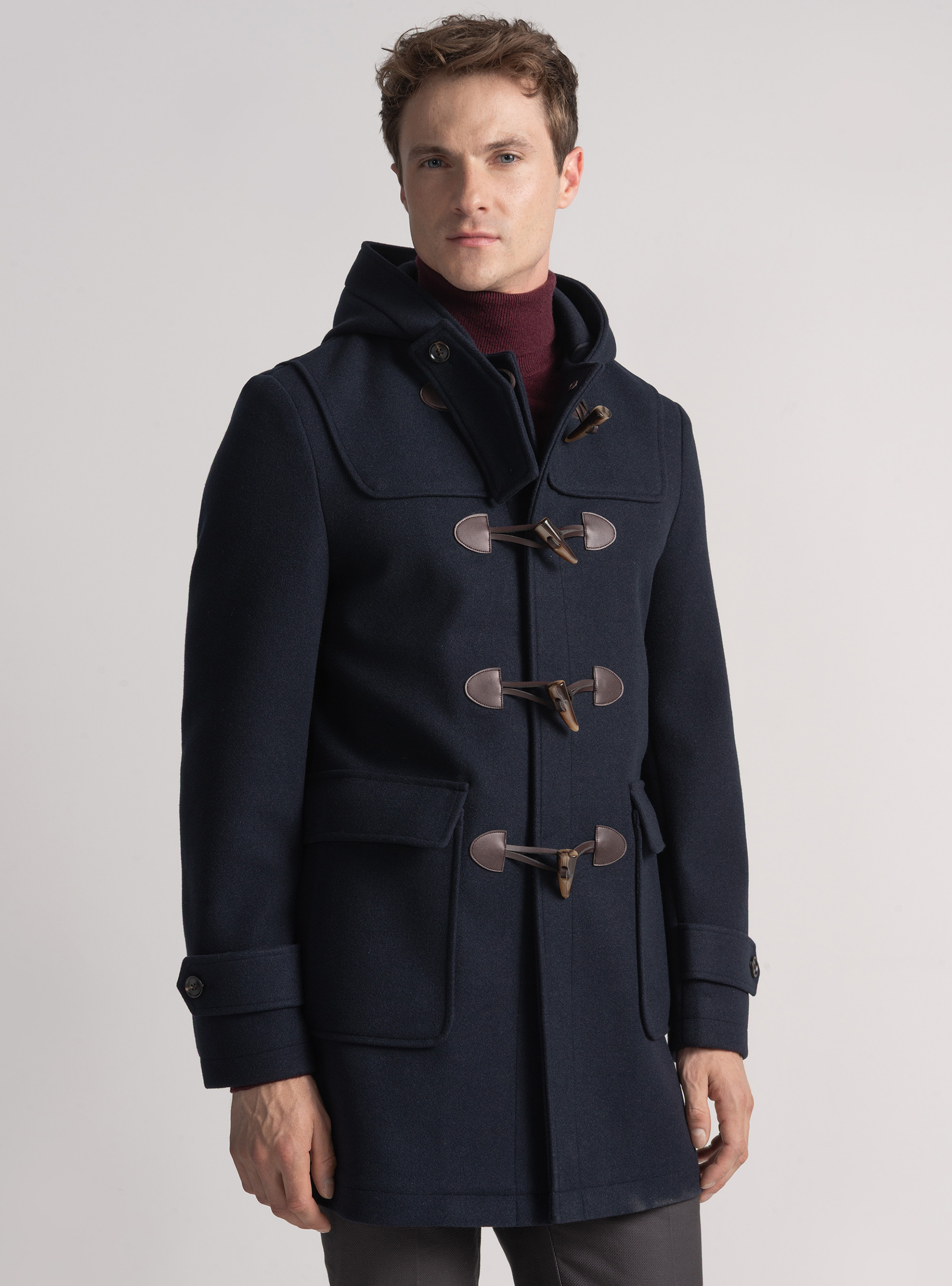 Montgomery basico in misto lana