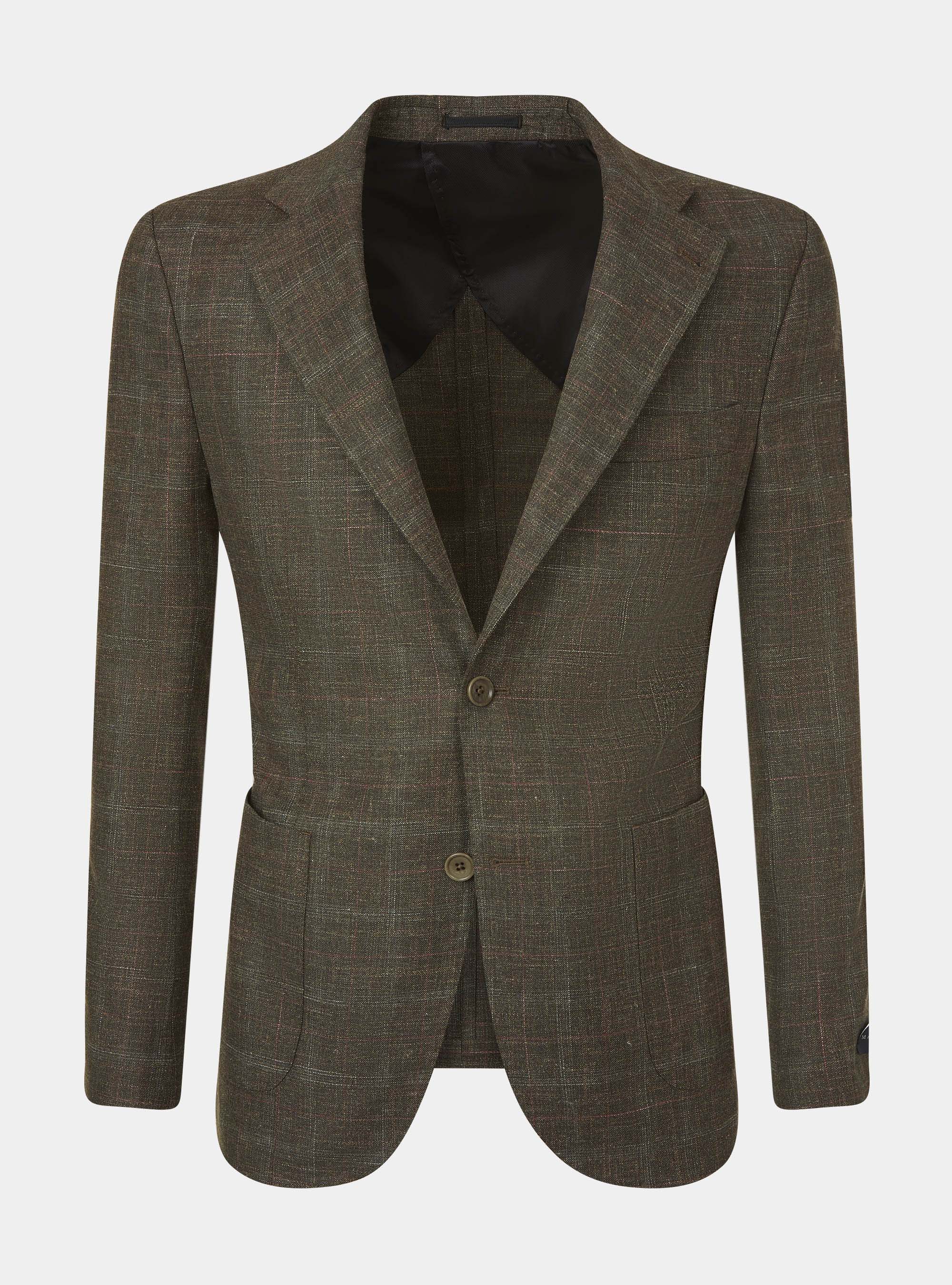 Giacca per abito in lana cotone e lino Marlane, KAKY 0612C