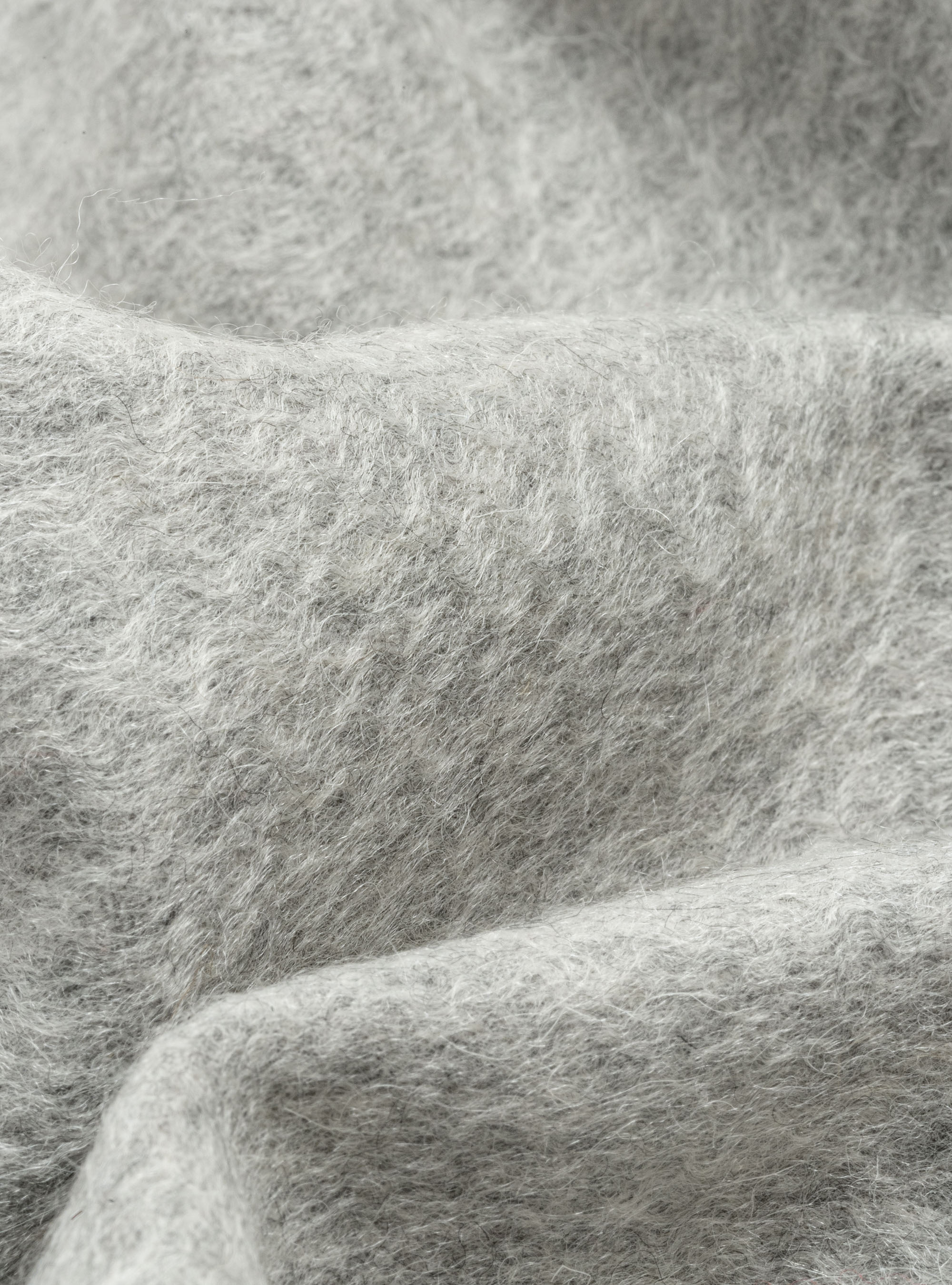 Wool and cashmere scarf, GREY