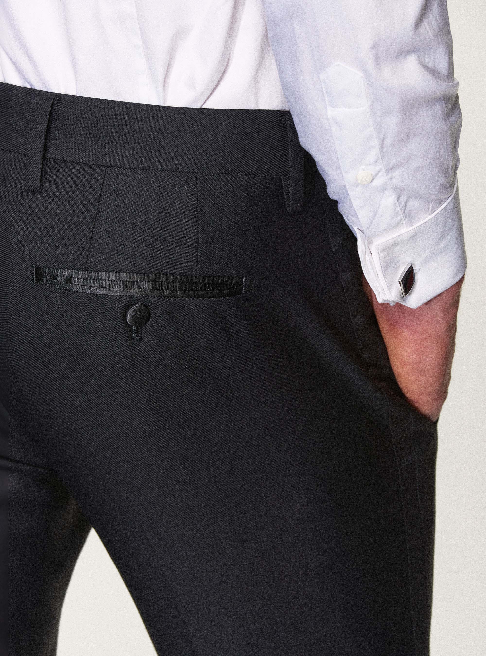 Pure superfine wool 110's Vitale Barberis Canonico tuxedo