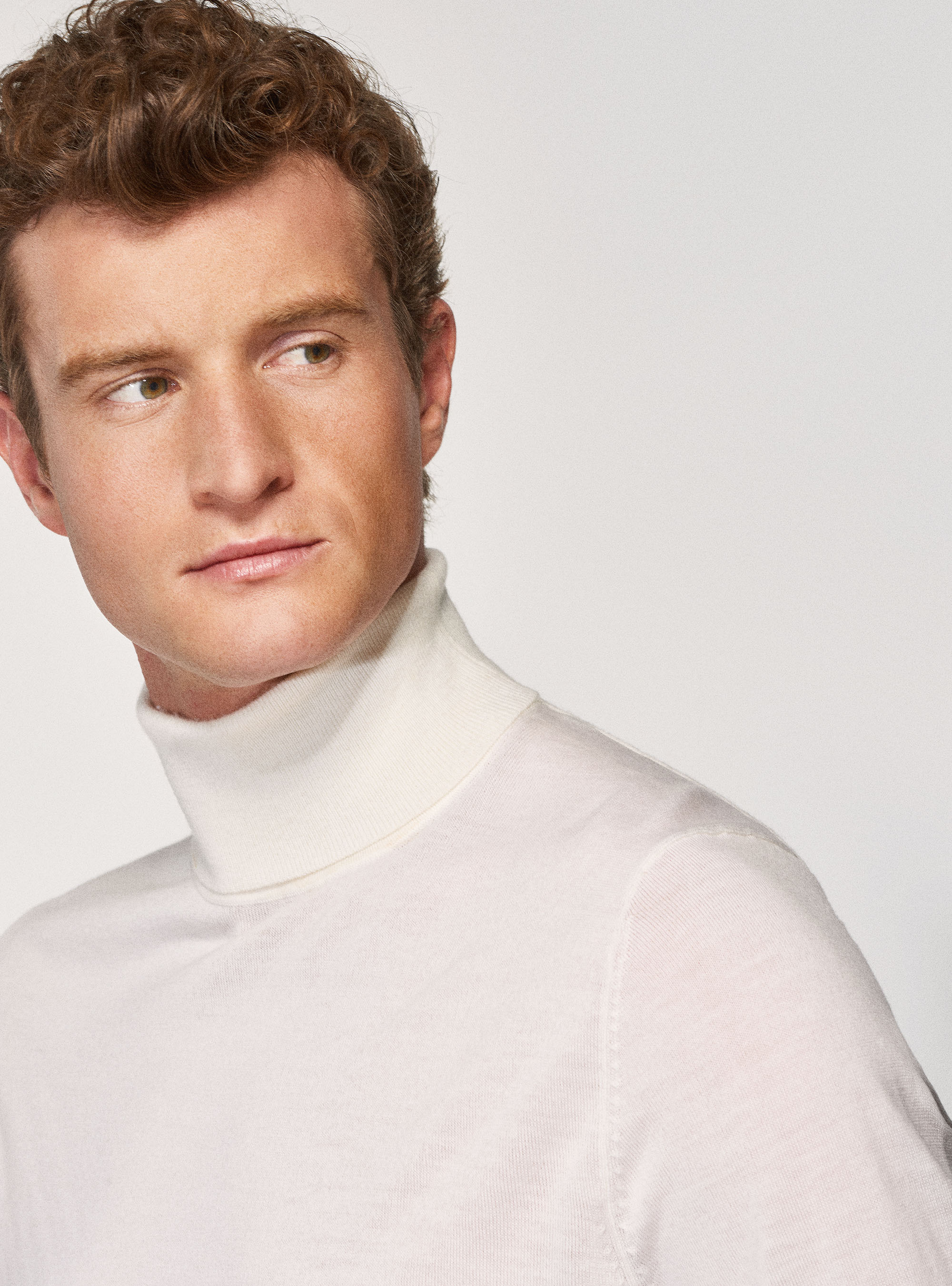 Dolcevita in lana merino, BIANCO