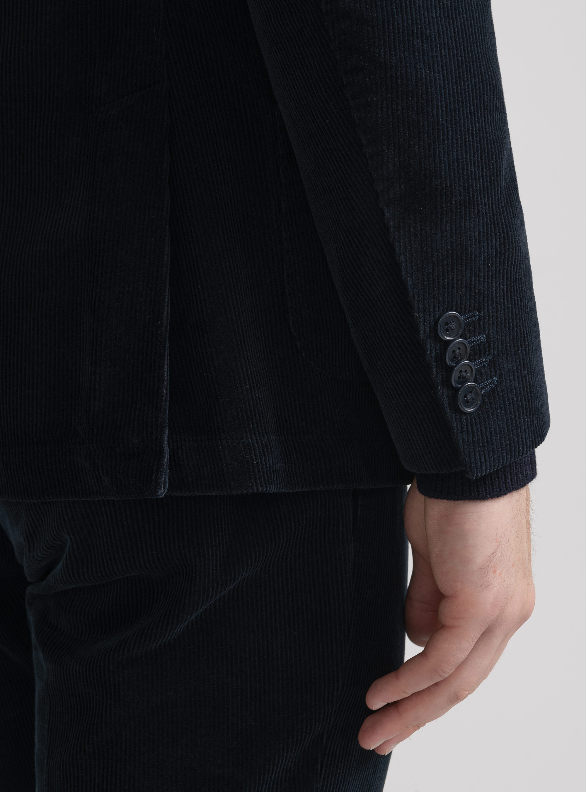 Giacca in velluto, BLU NAVY