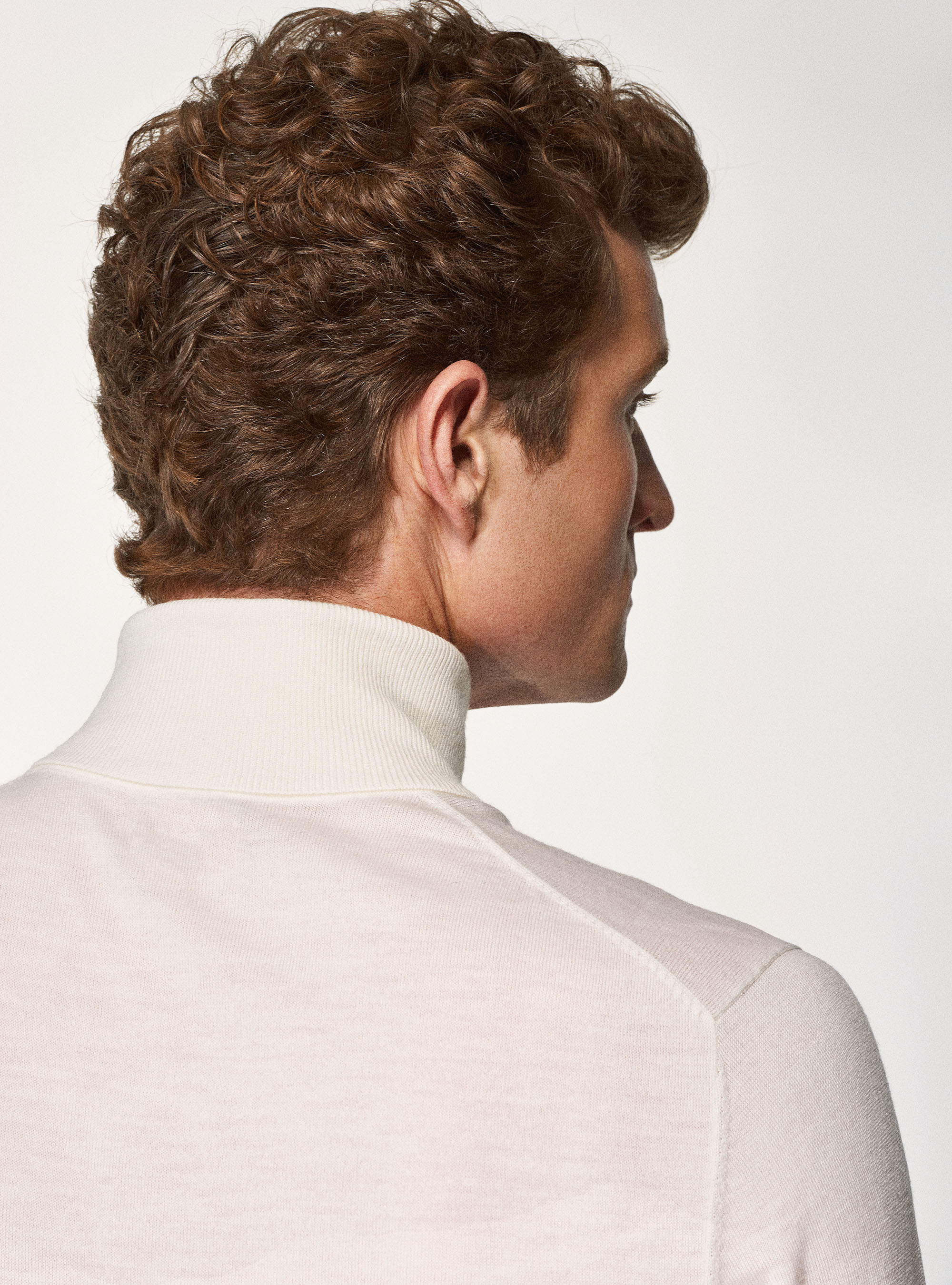 Dolcevita in lana merino, BIANCO