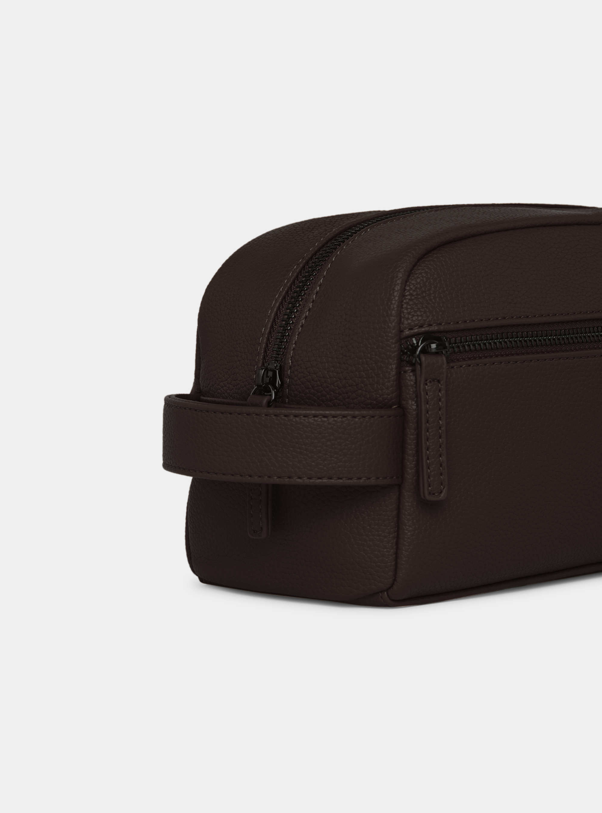 Necessaire mit Reißverschluss, MARRONE 0507C