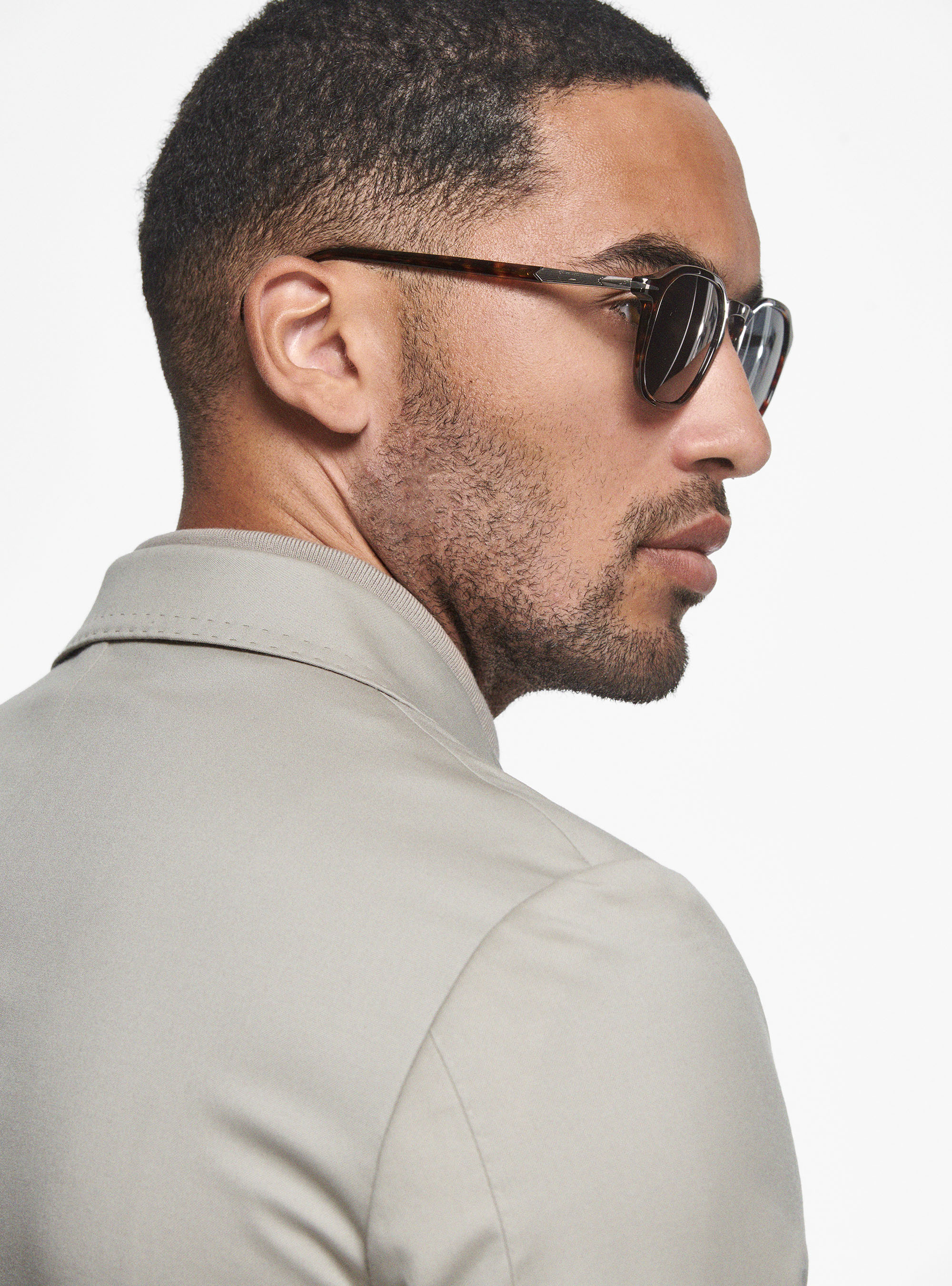 Giacca in pura lana superfine 110's, SABBIA