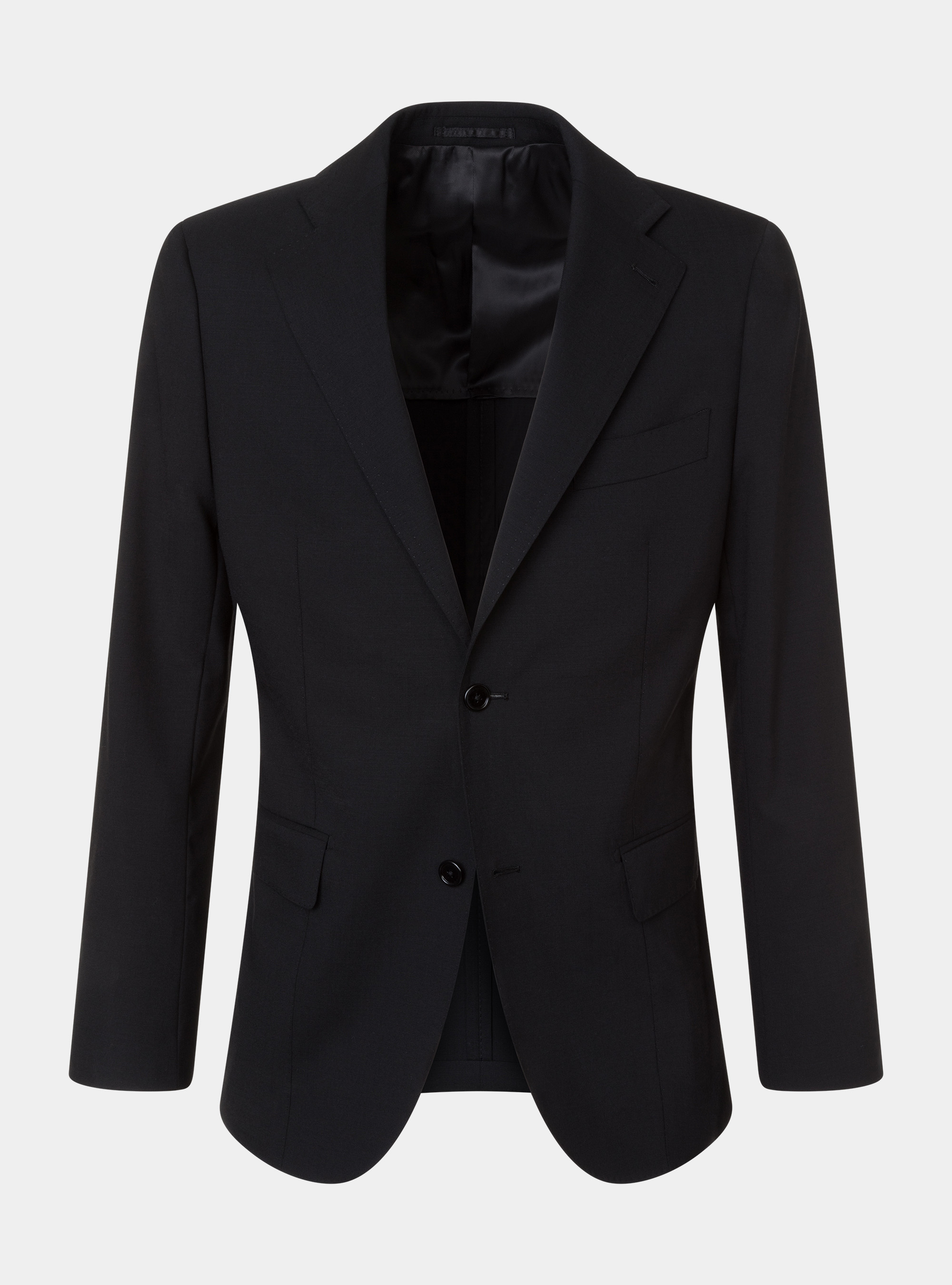 Giacca per abito in fresco lana, NERO