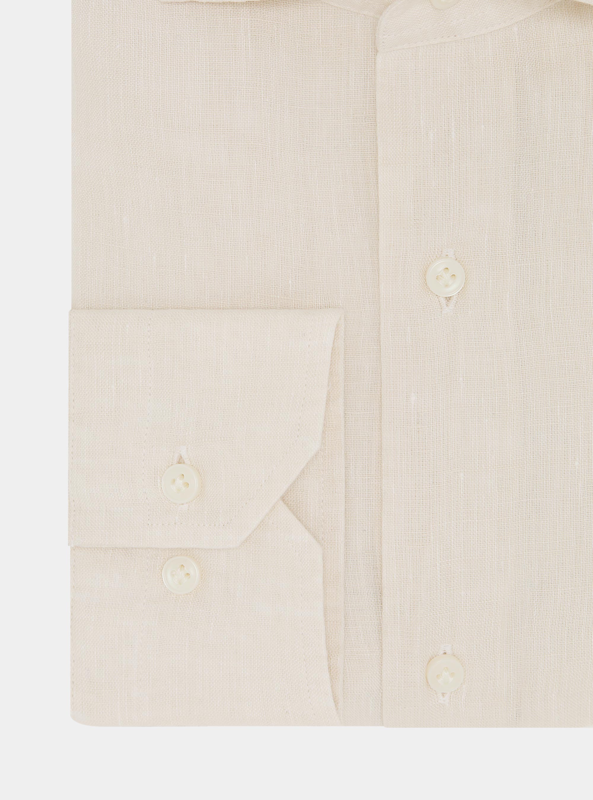 Pure linen shirt, ECRU
