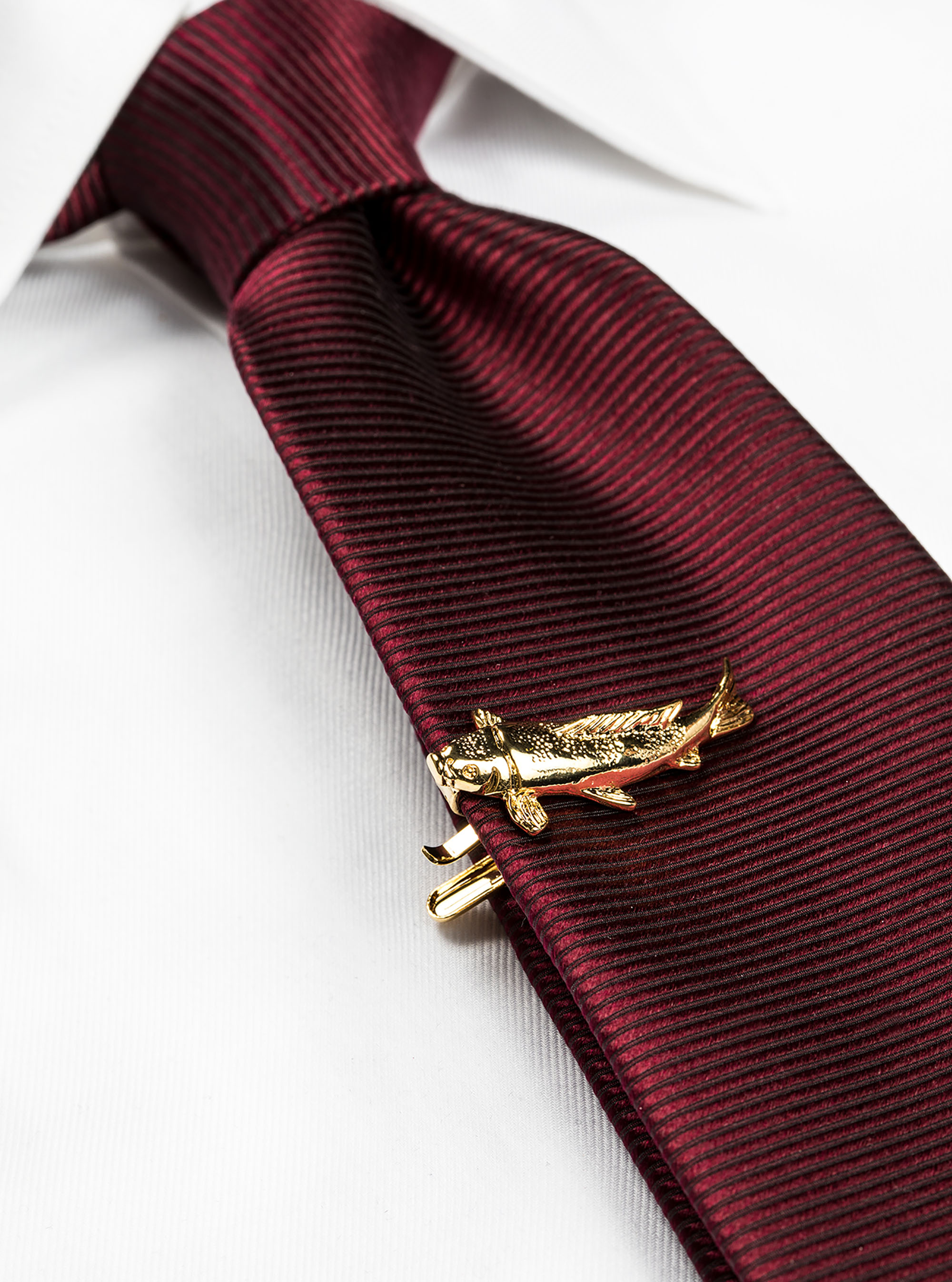 Karpfen Krawattenklammer, GOLD