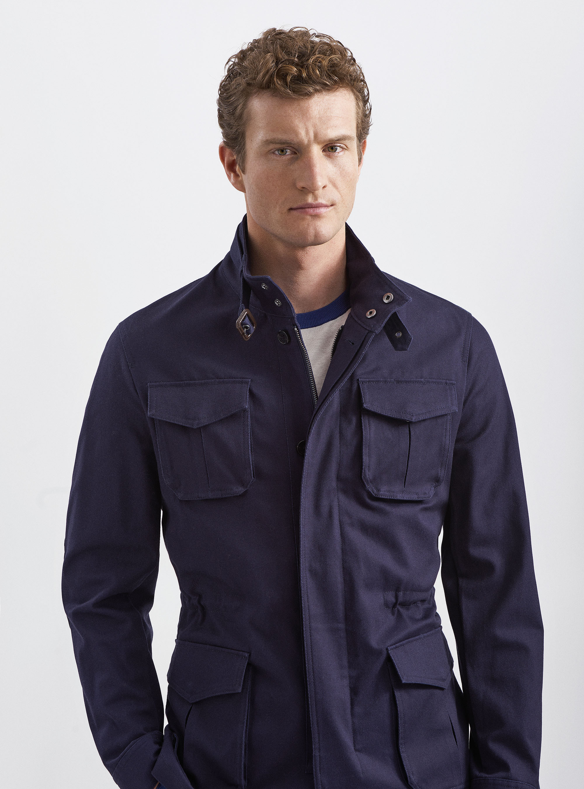 Dark Blue Field Jacket | lupon.gov.ph