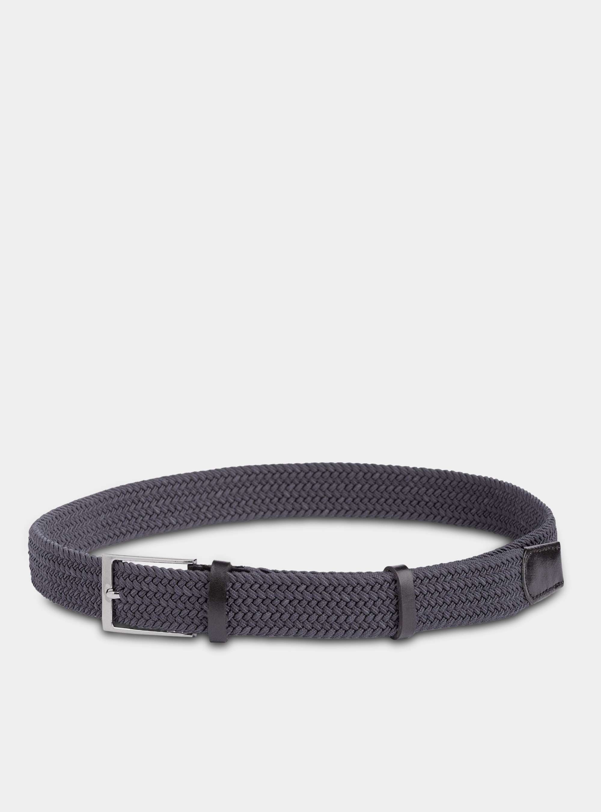 Cintura con logo, ASFALTO