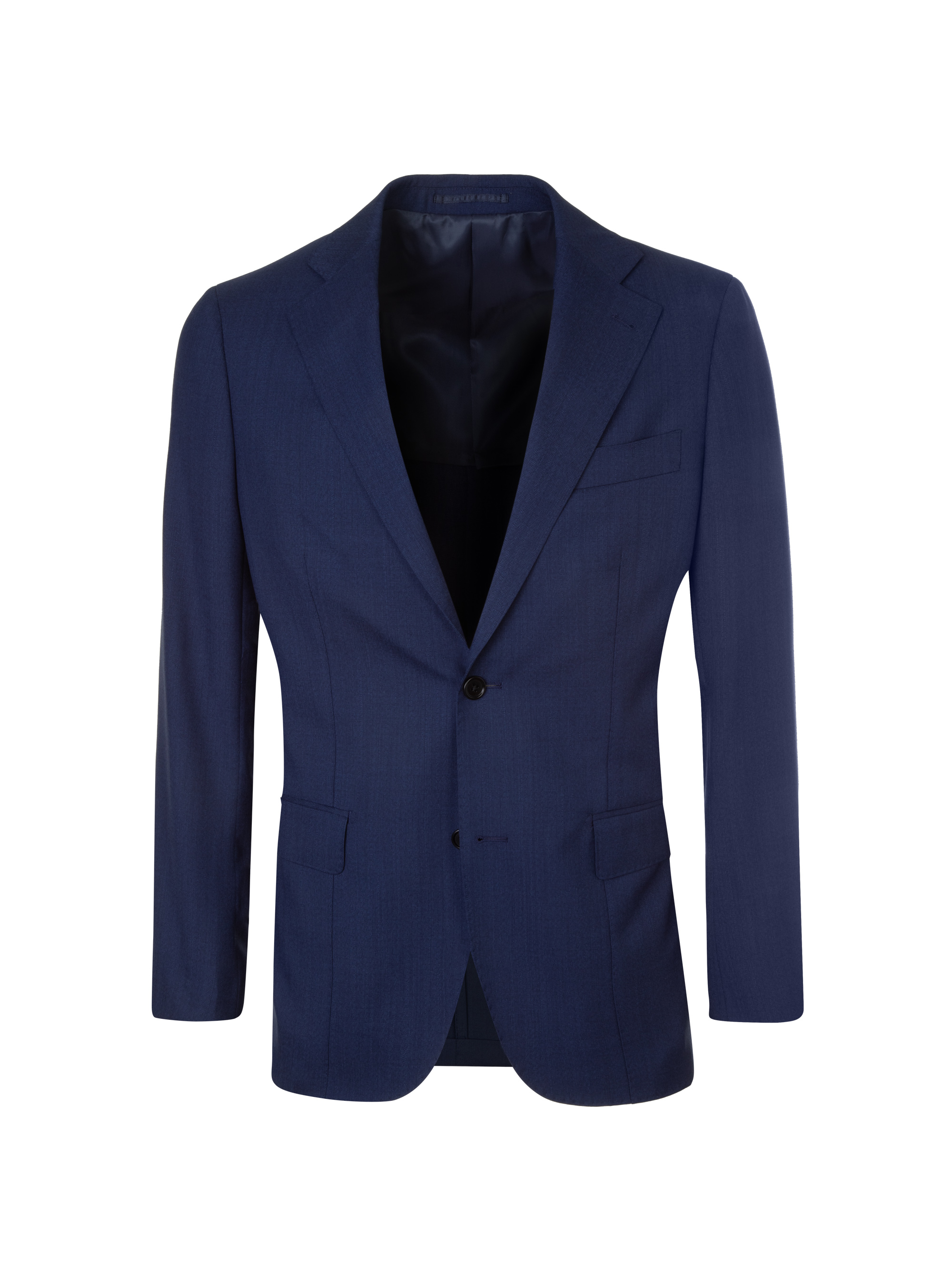 Giacca per abito in pura lana tessuto Vitale Barberis Canonico, BLU