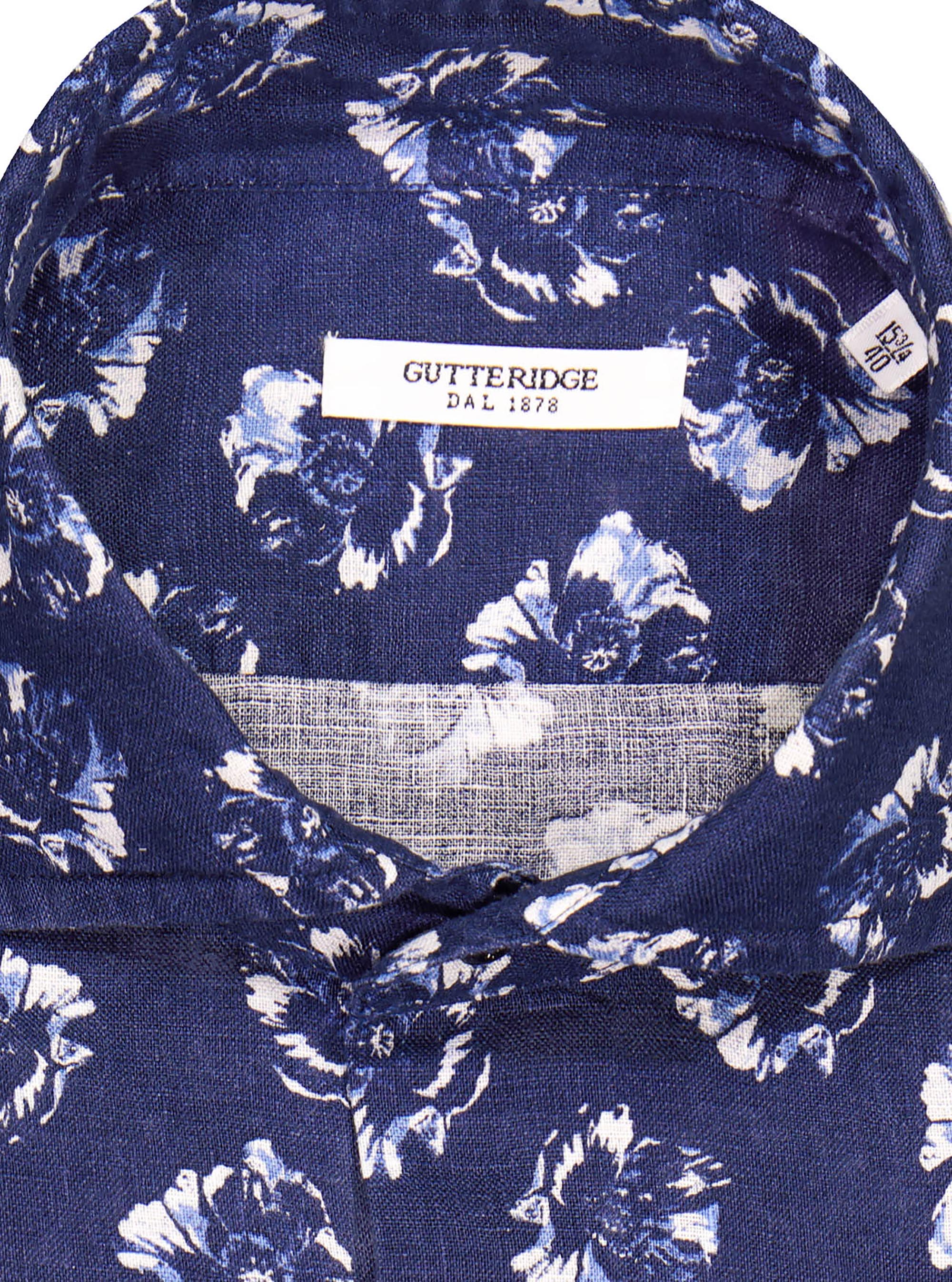 Camicia fantasia fiori grandi, MULTICOLOR