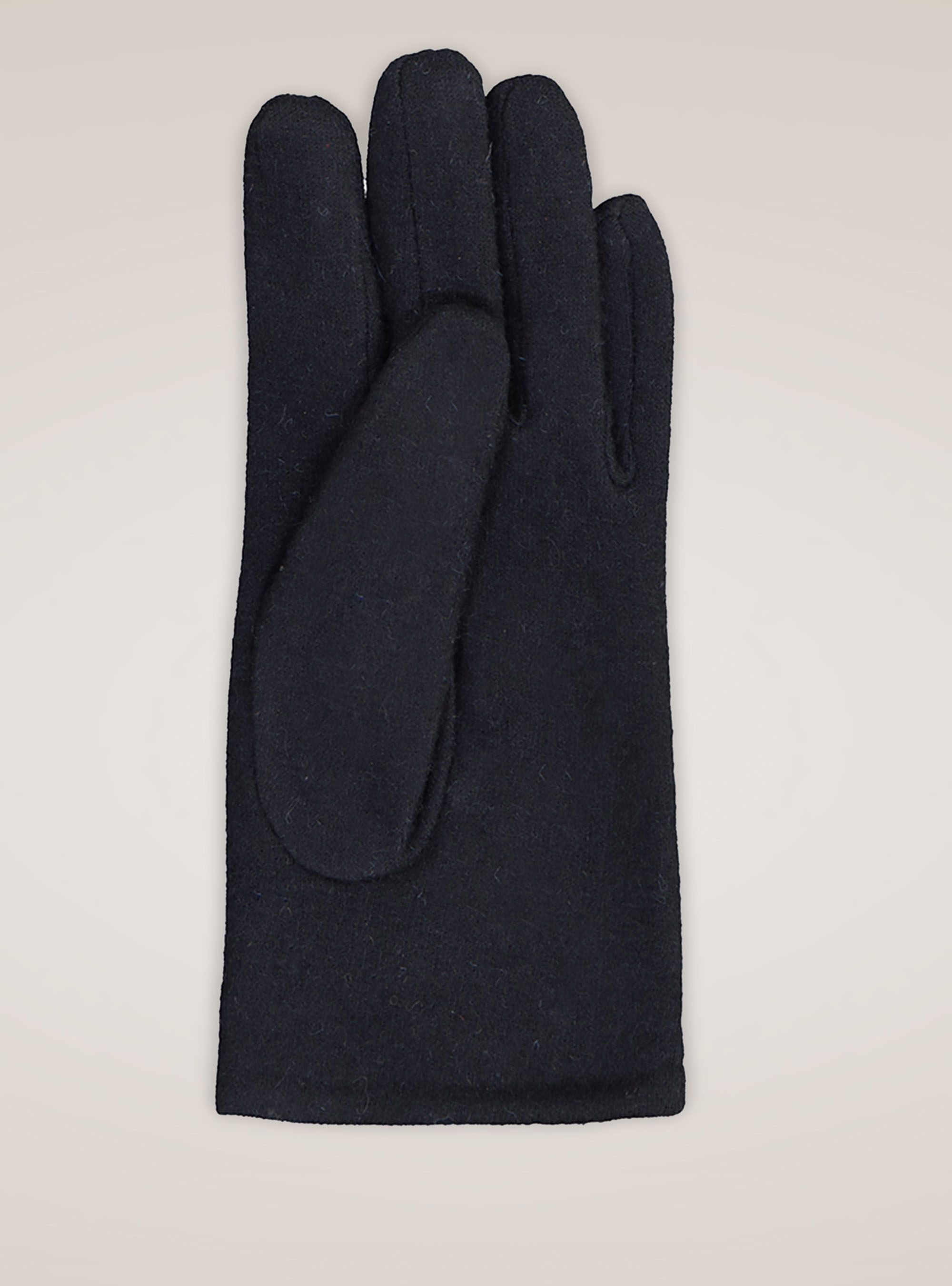 Wool gloves, NAVY BLUE