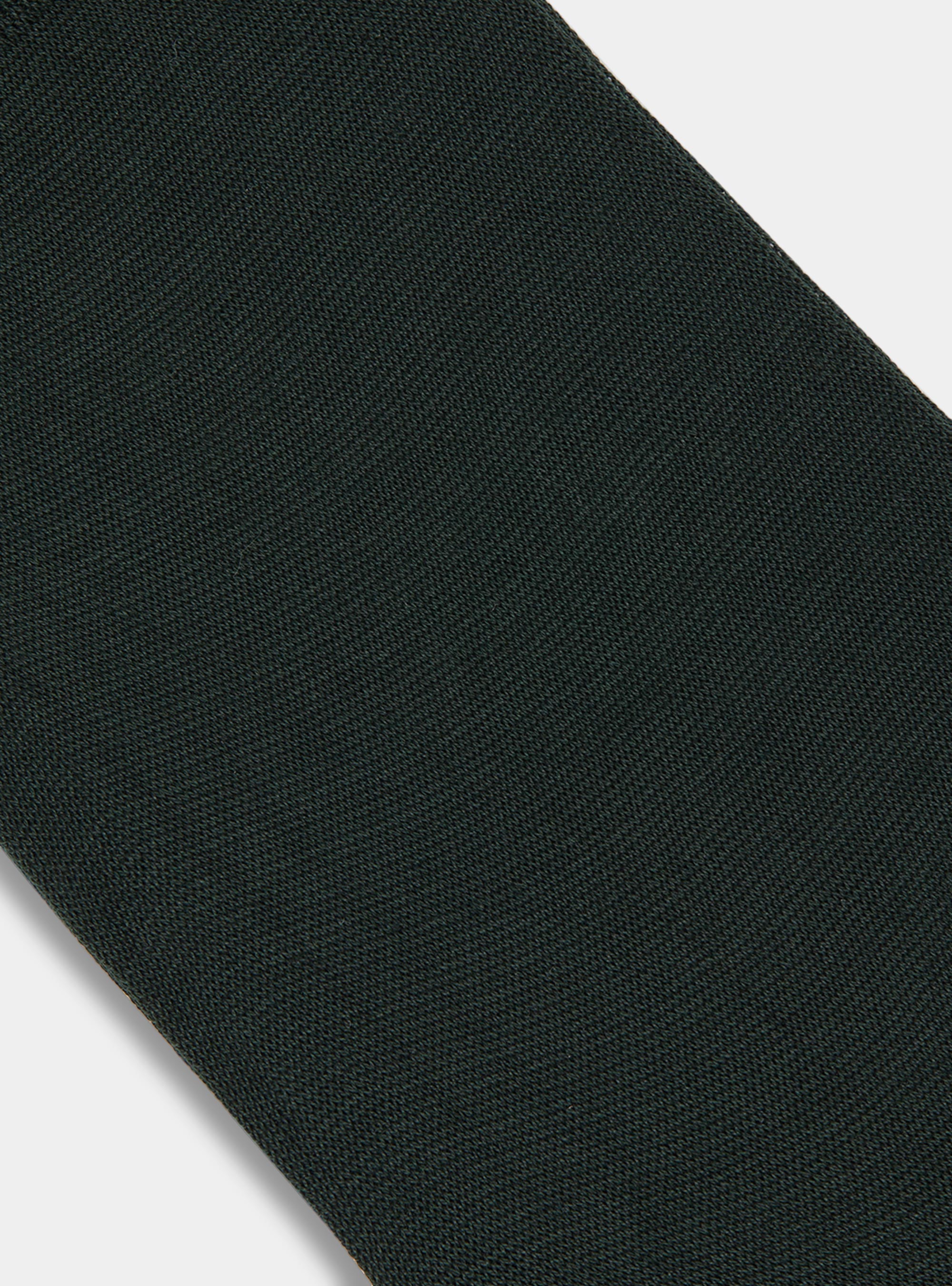 Lisle thread long socks, GREEN