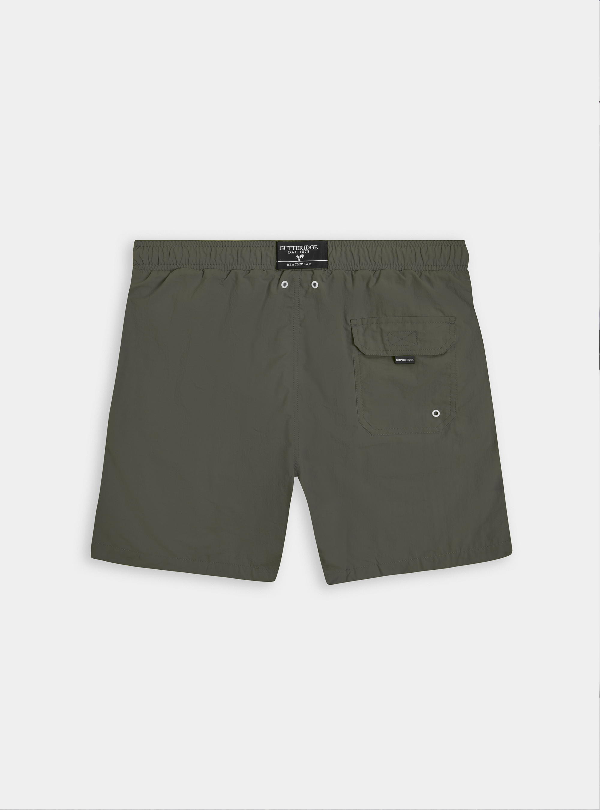 Costume da bagno basico tinta unita, 0609C MILITARE