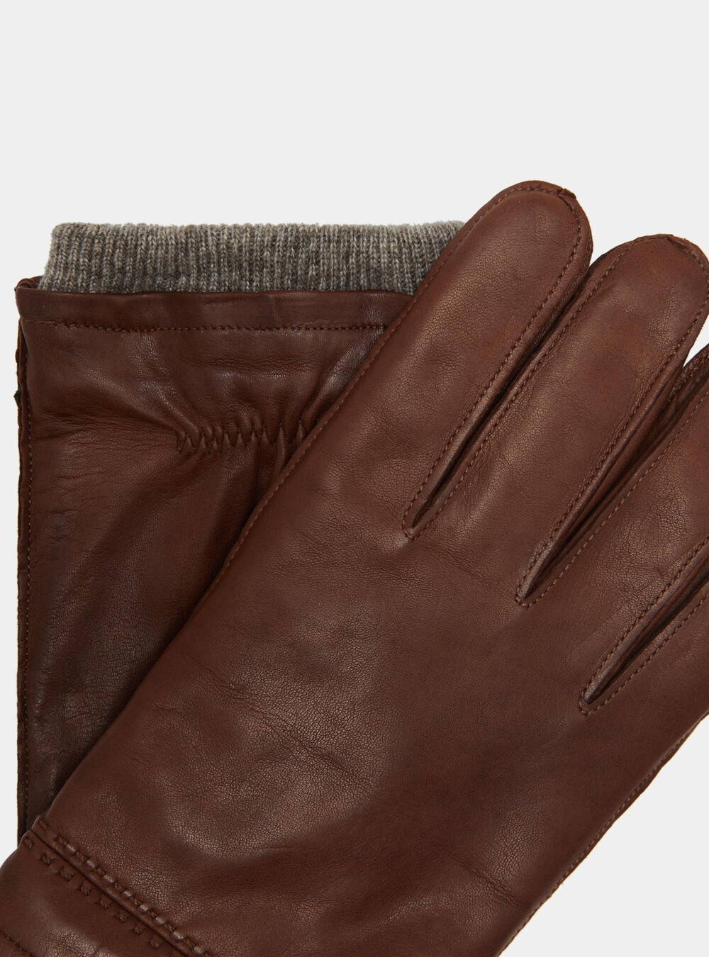 Guanti in pelle, CUOIO 0521C