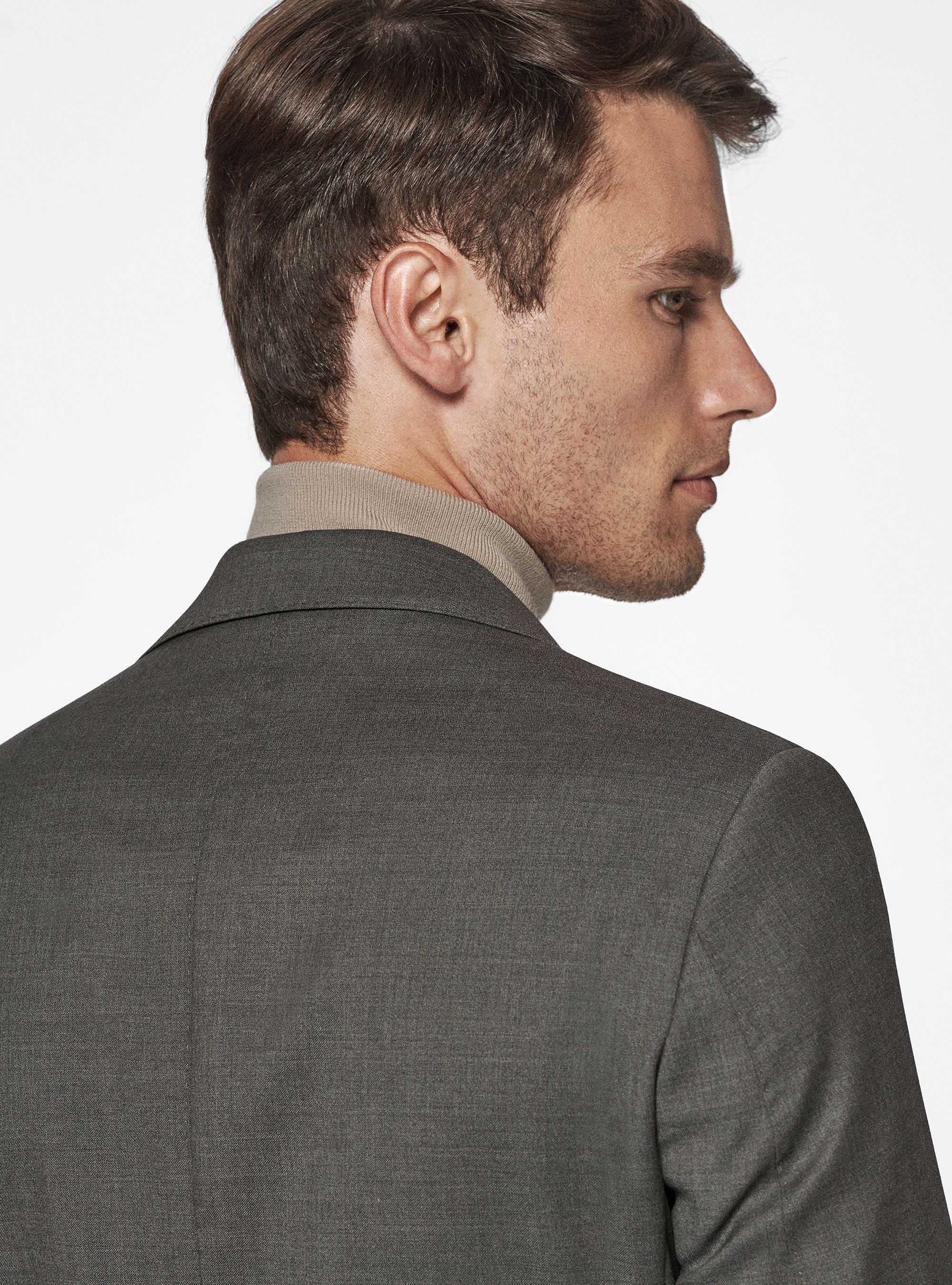 Giacca in pura lana, VERDE