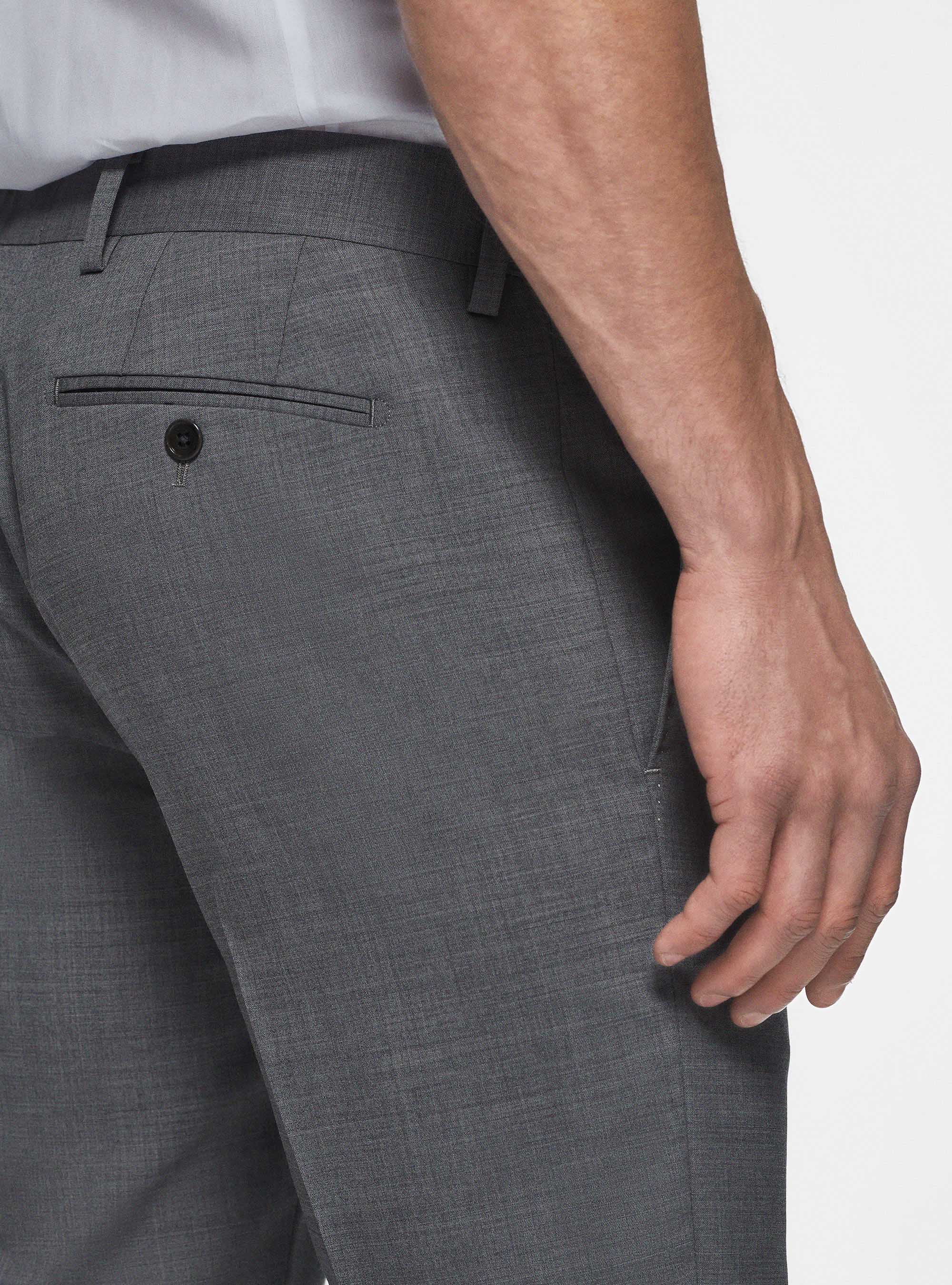 Suit trousers 100% wool super 120
