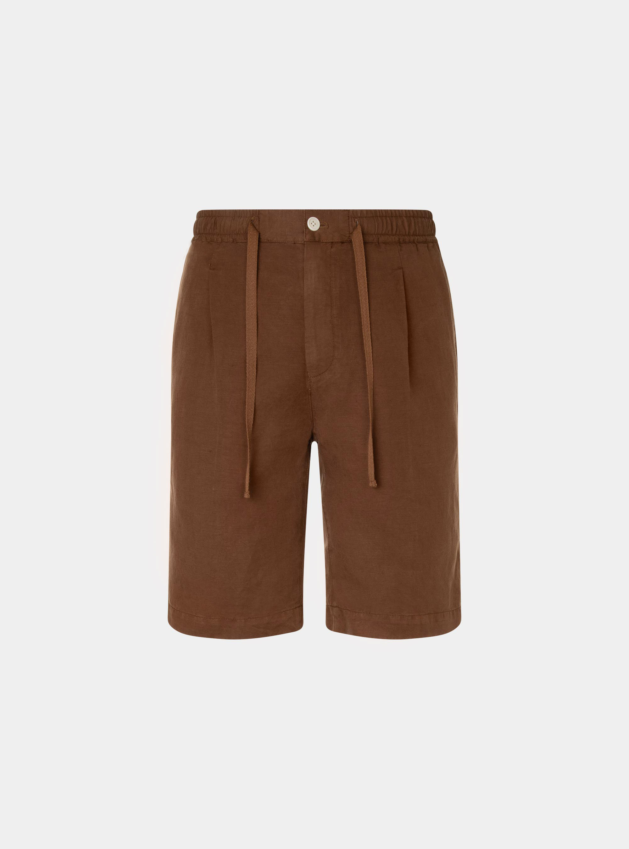 Garment-dyed bermuda shorts with drawstrings, MULTICOLOR
