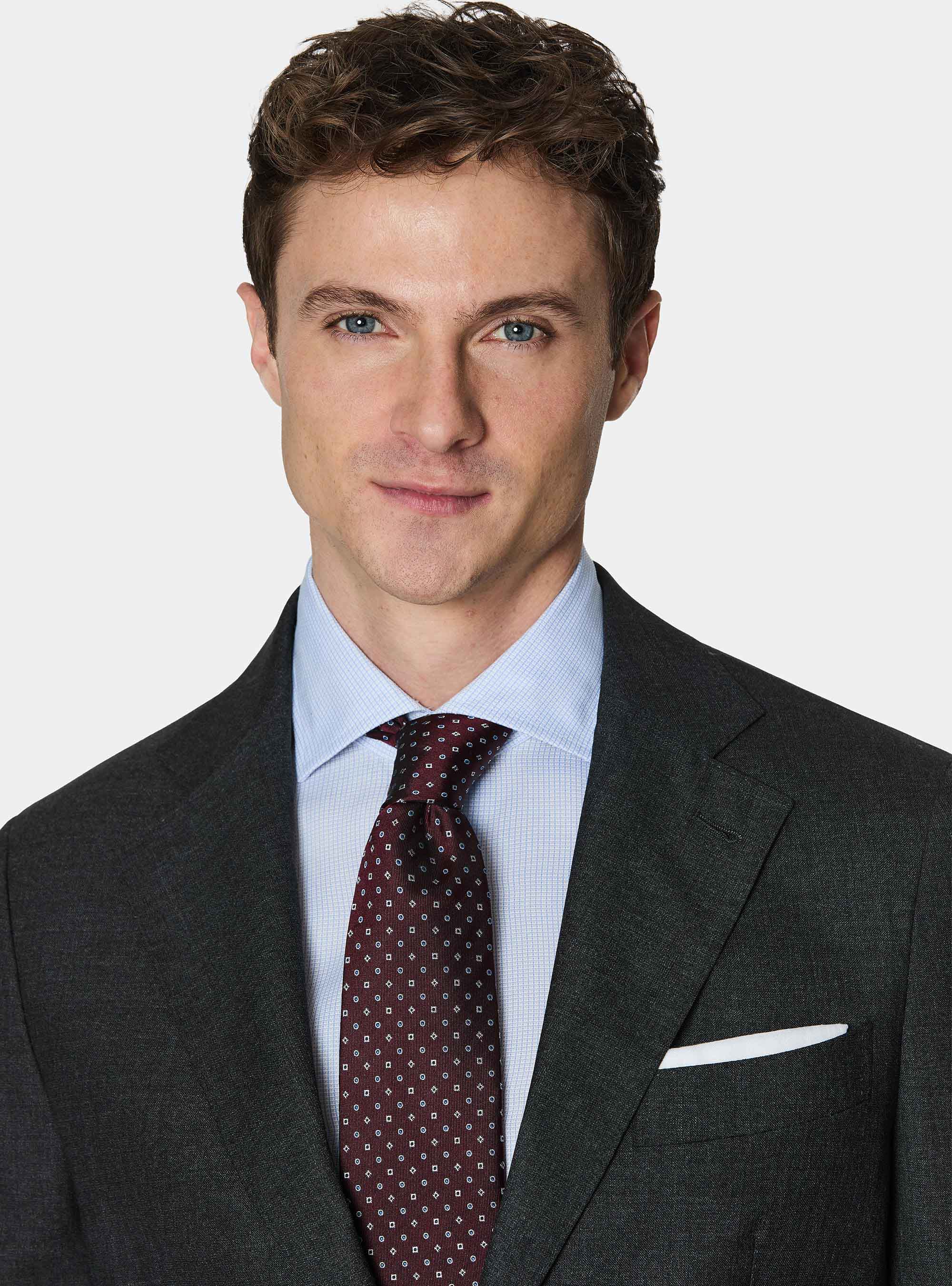 Vitale Barberis Canonico pure wool suit blazer, ASPHALT GREY