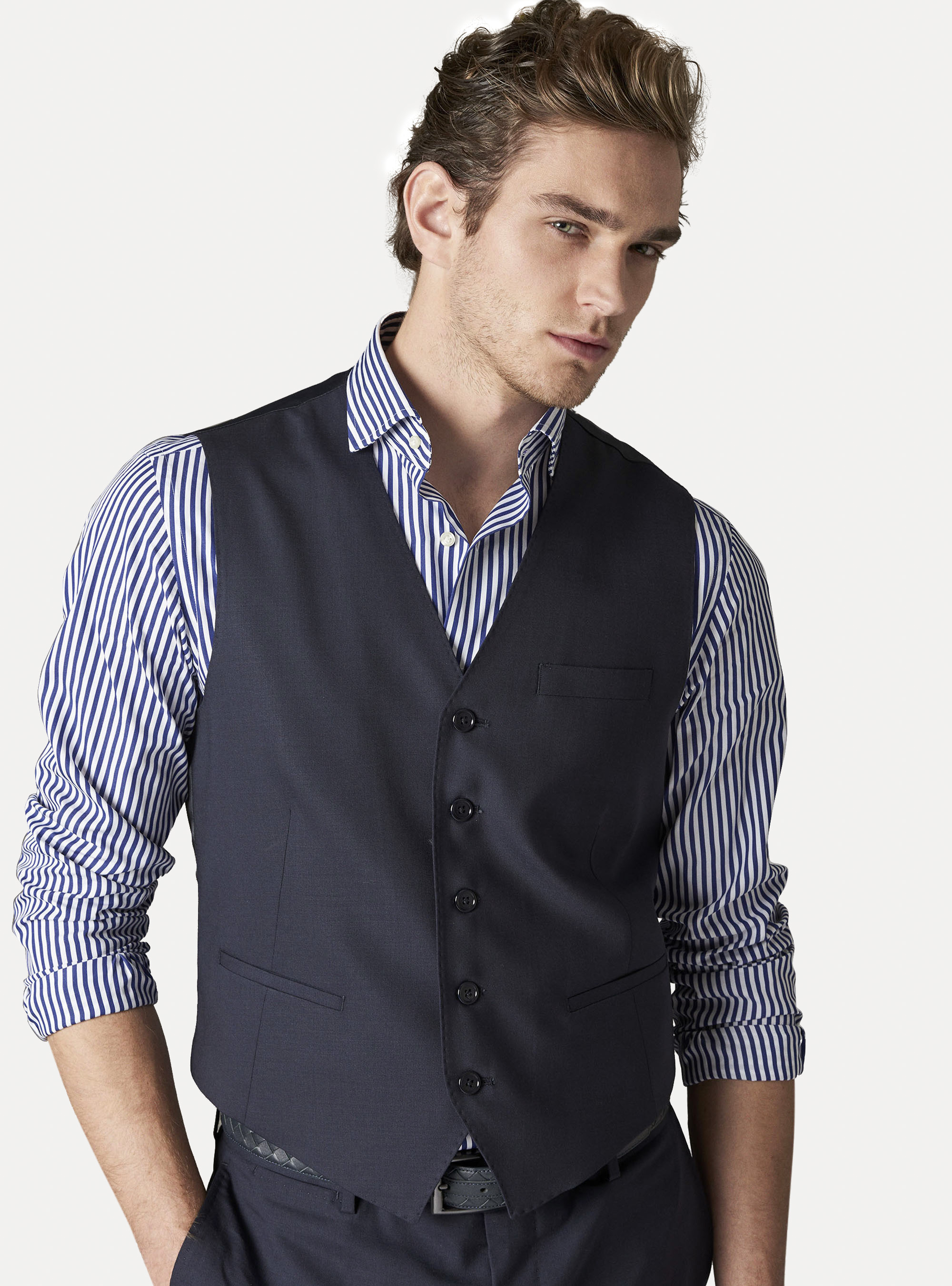 Mens Suit Vest in Dress Gray  BowsNTiescom