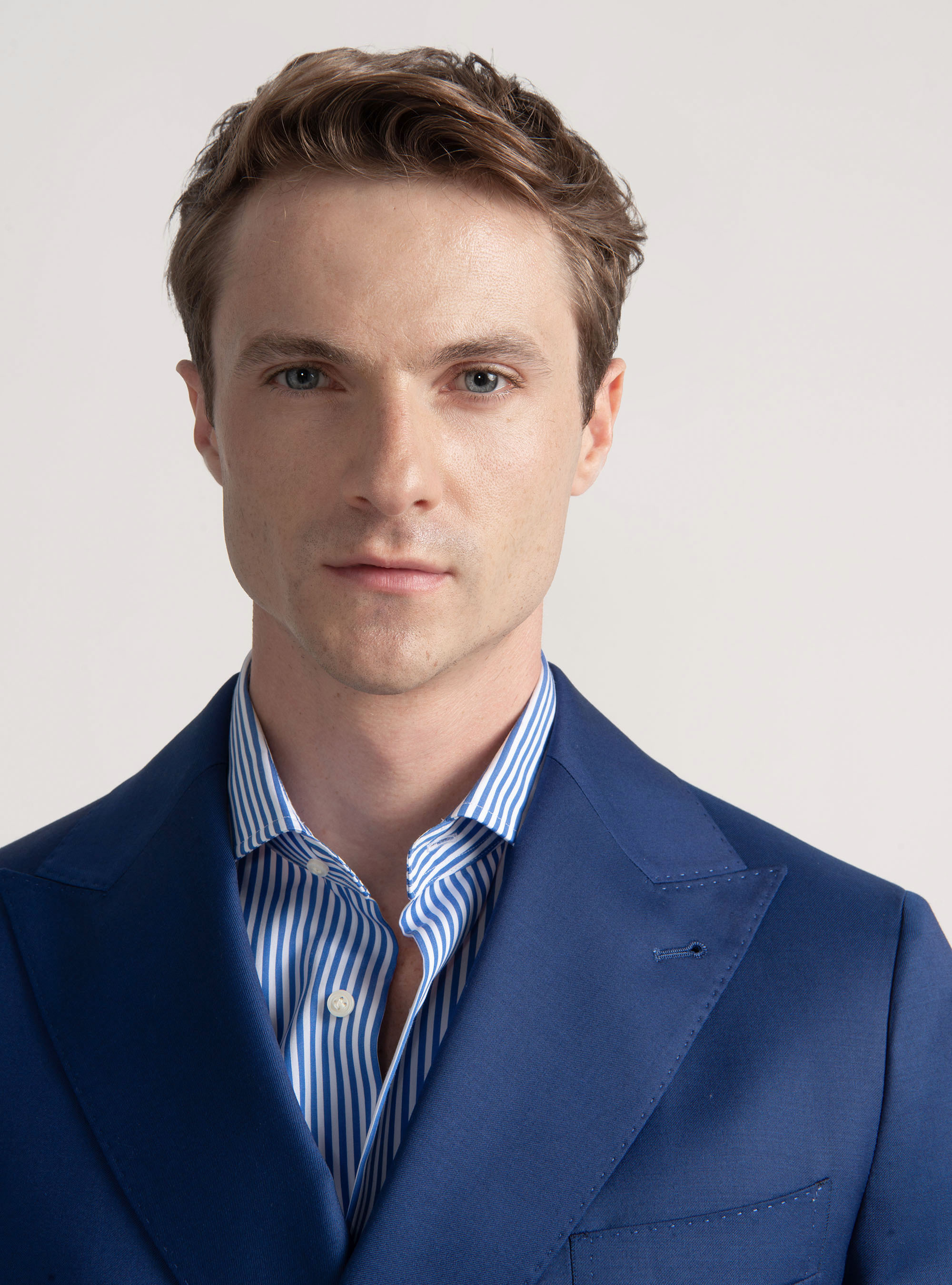 Reda superfine 110's wool suit blazer, BASALT