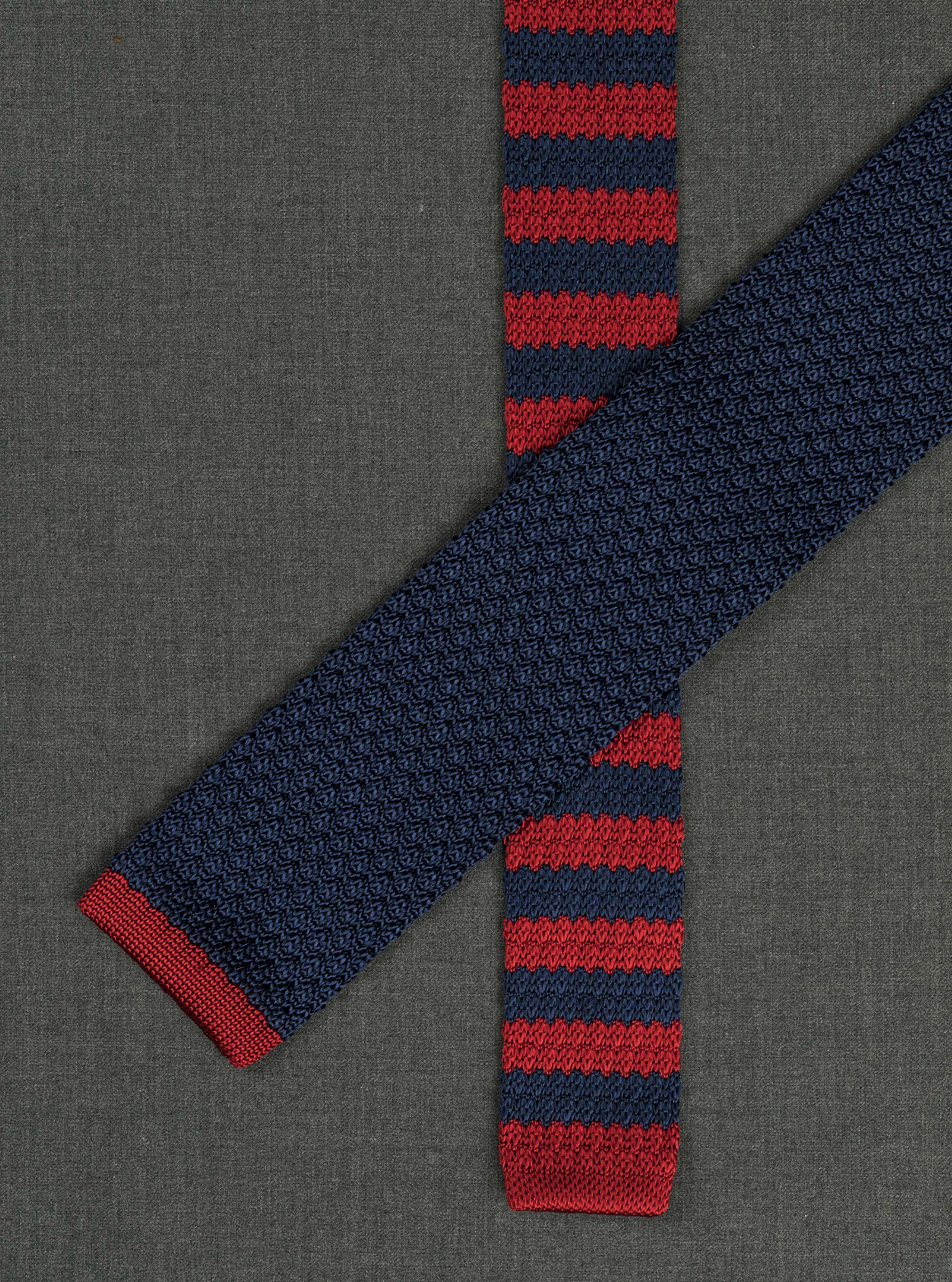 A maglia unita con back rigato, ROSSO 0350C