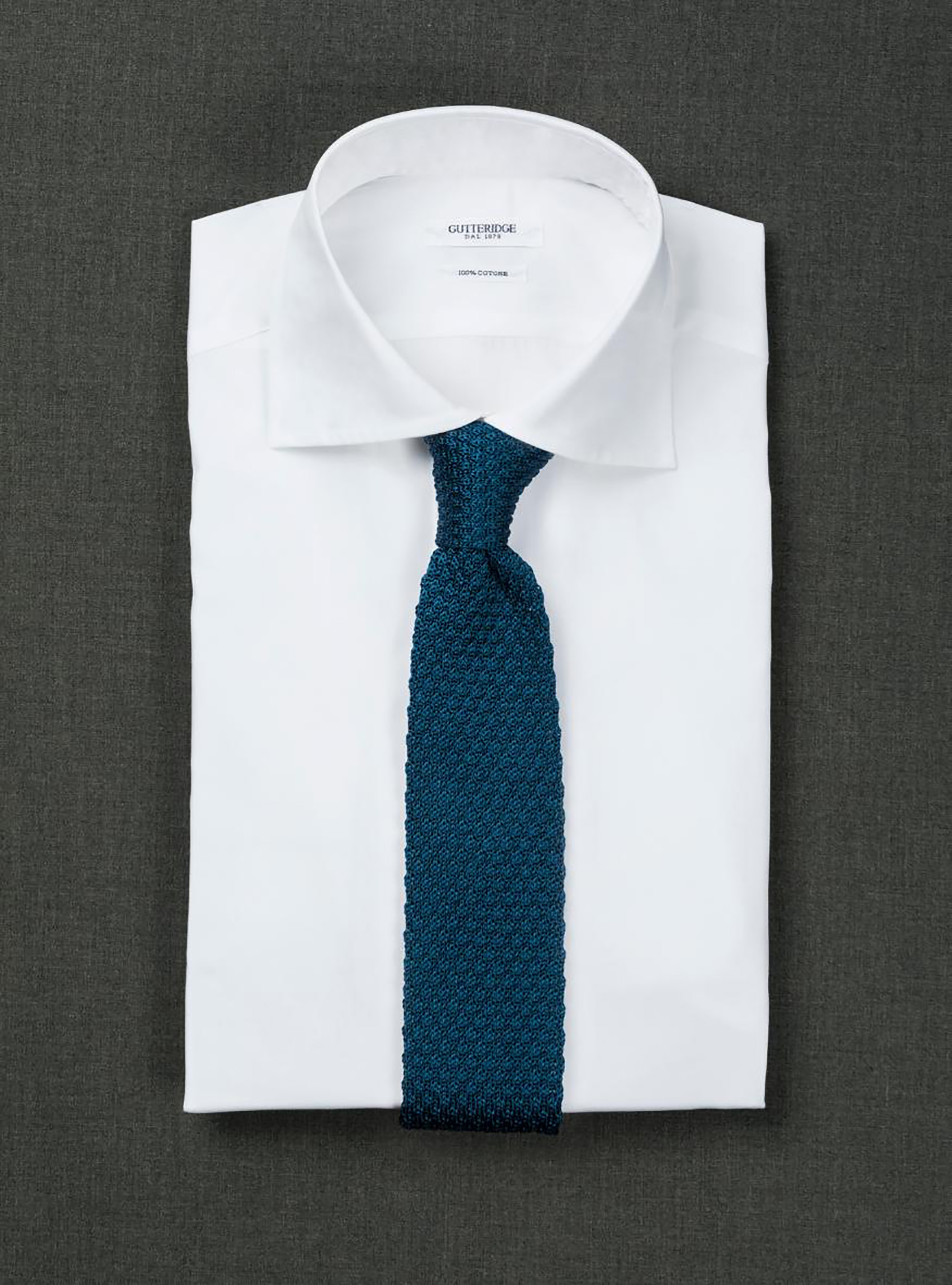 A maglia unita con back rigato, INCHIOSTRO