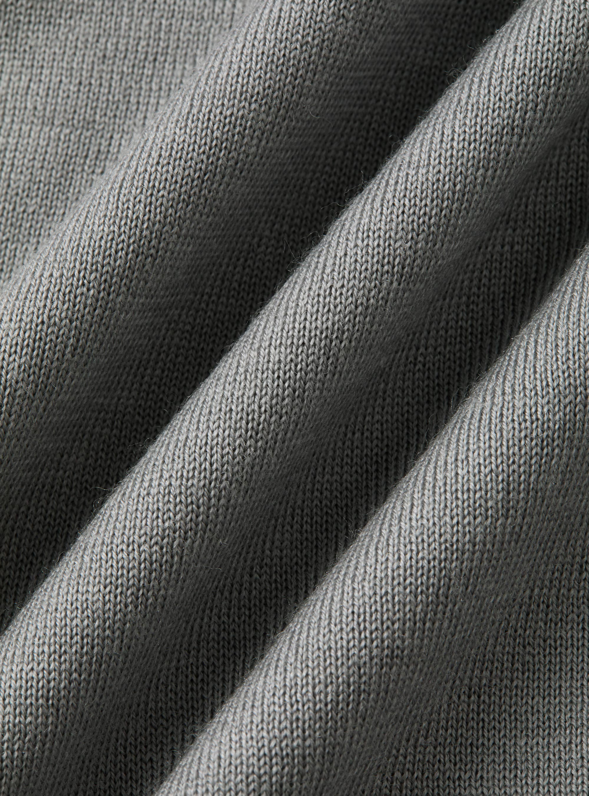 Dolcevita in pura lana merino extrafine, GRIGIO CHIARO