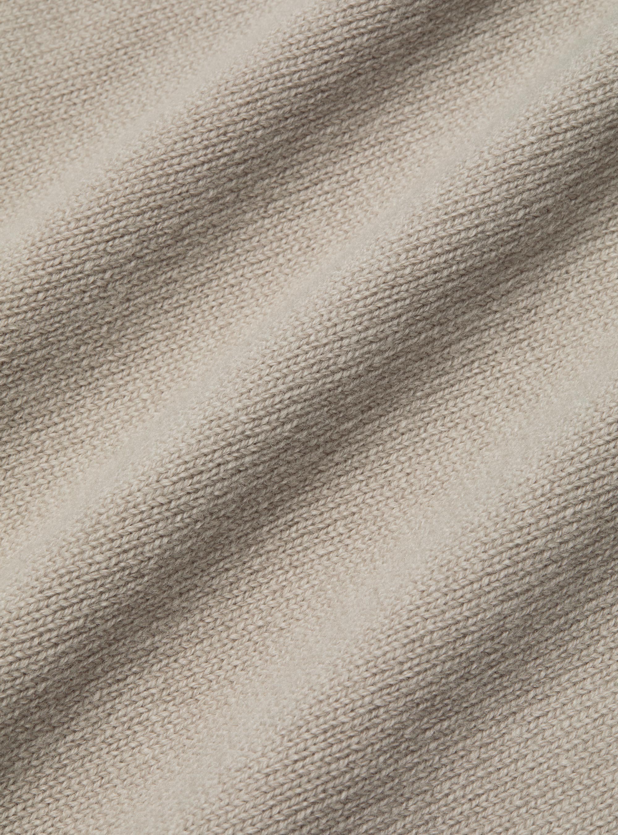 Cardigan in maglia con cappuccio in lana merino, SABBIA