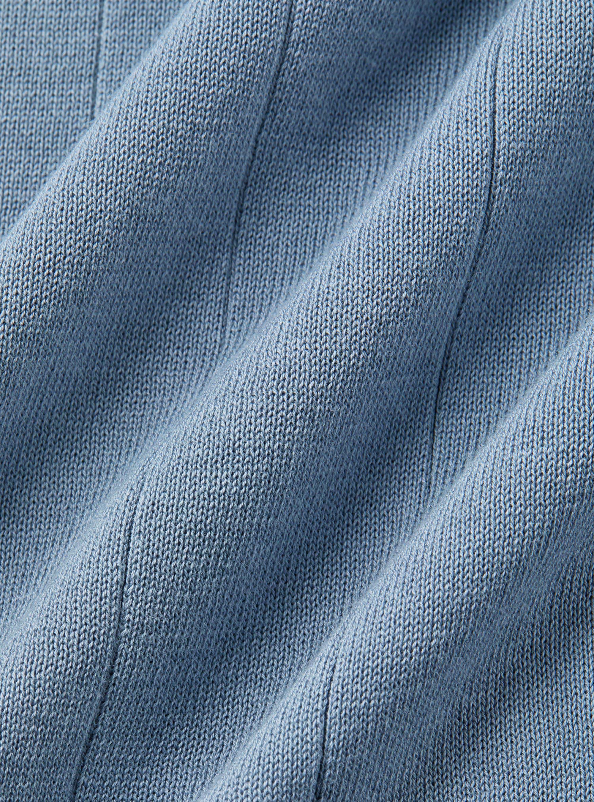 Maglia in puro cotone costa piatta, AVIO 0292C