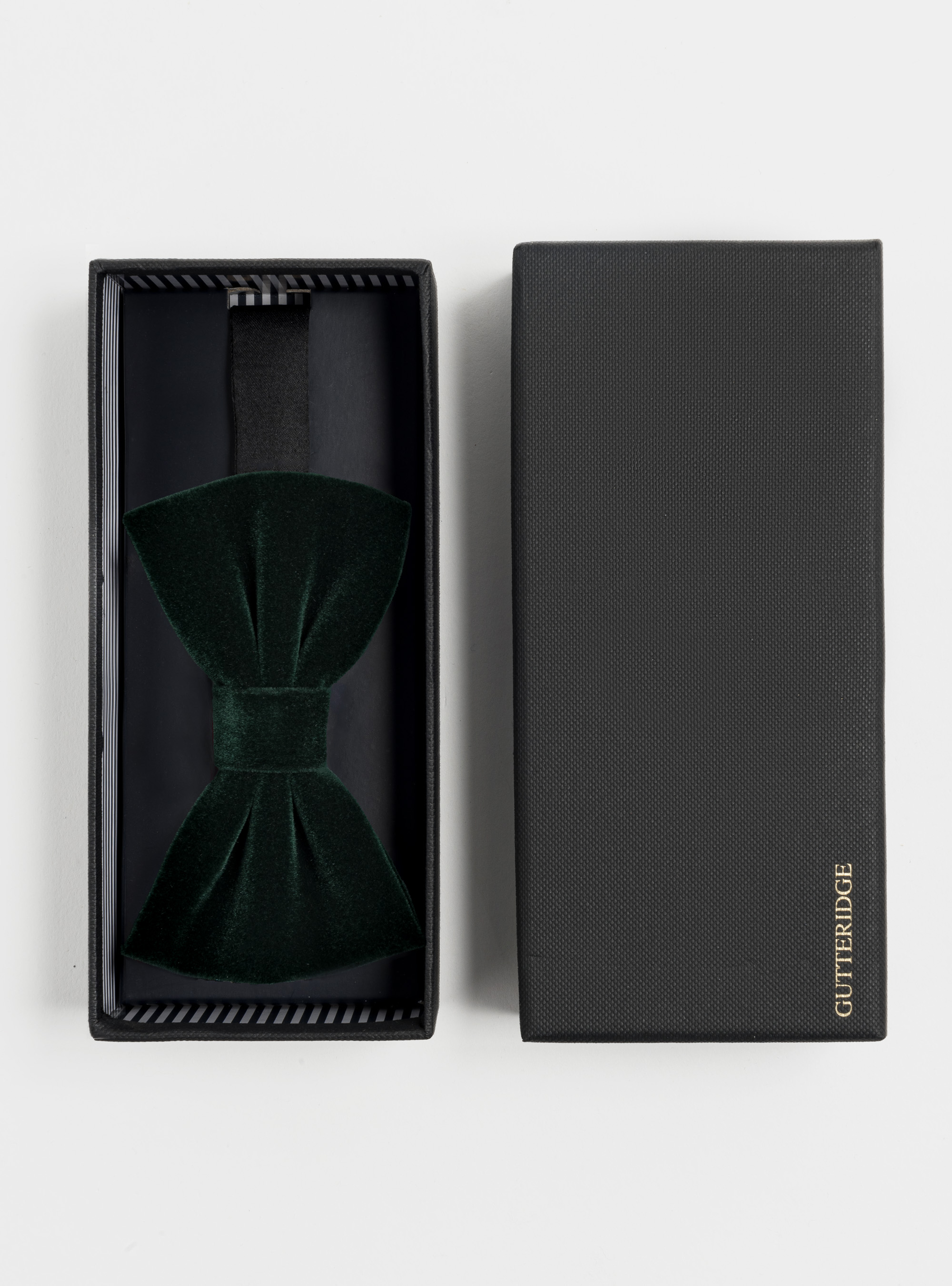 Papillon in velluto, VERDE