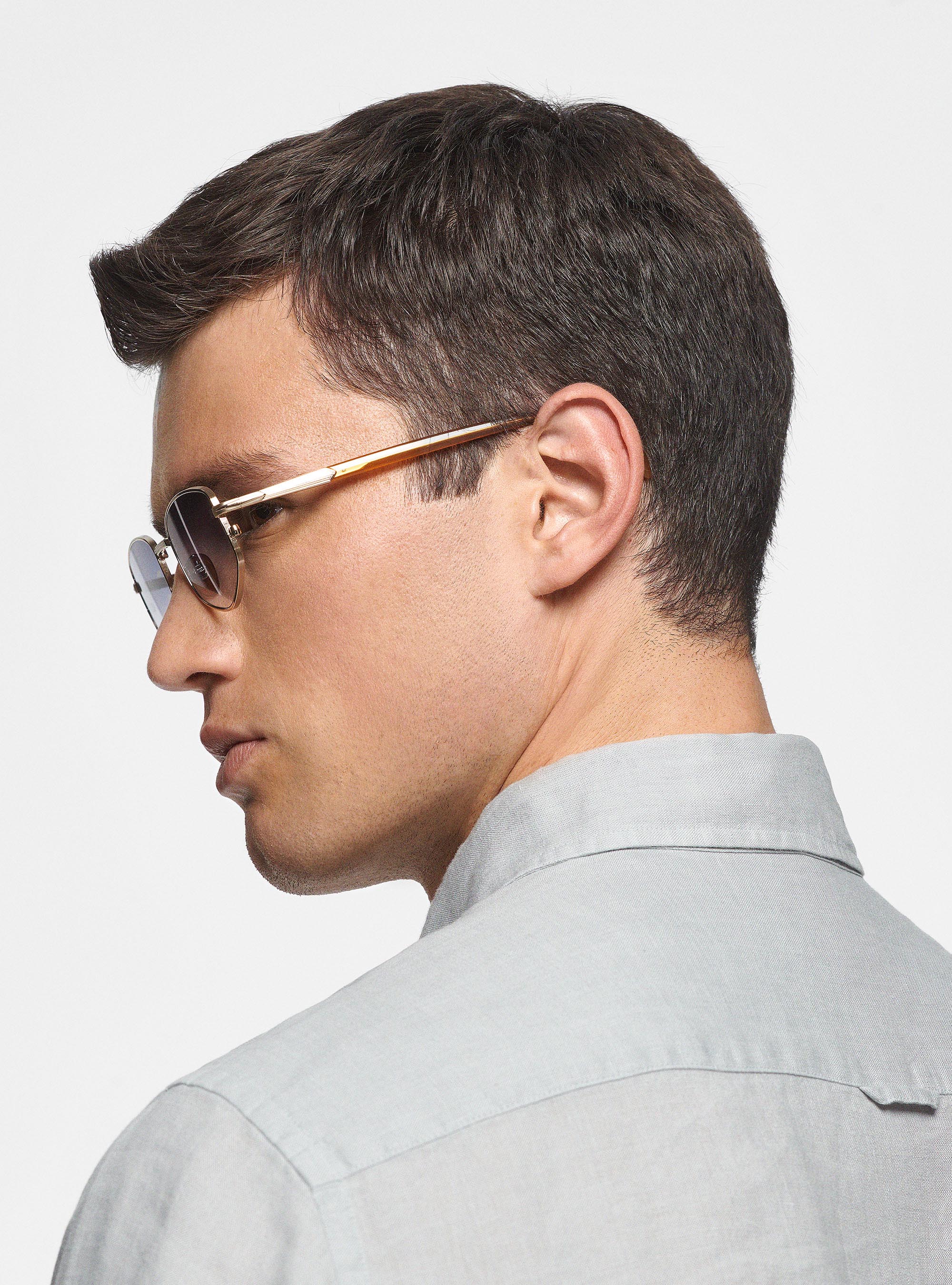 Pure linen shirt, PERLA 0178C