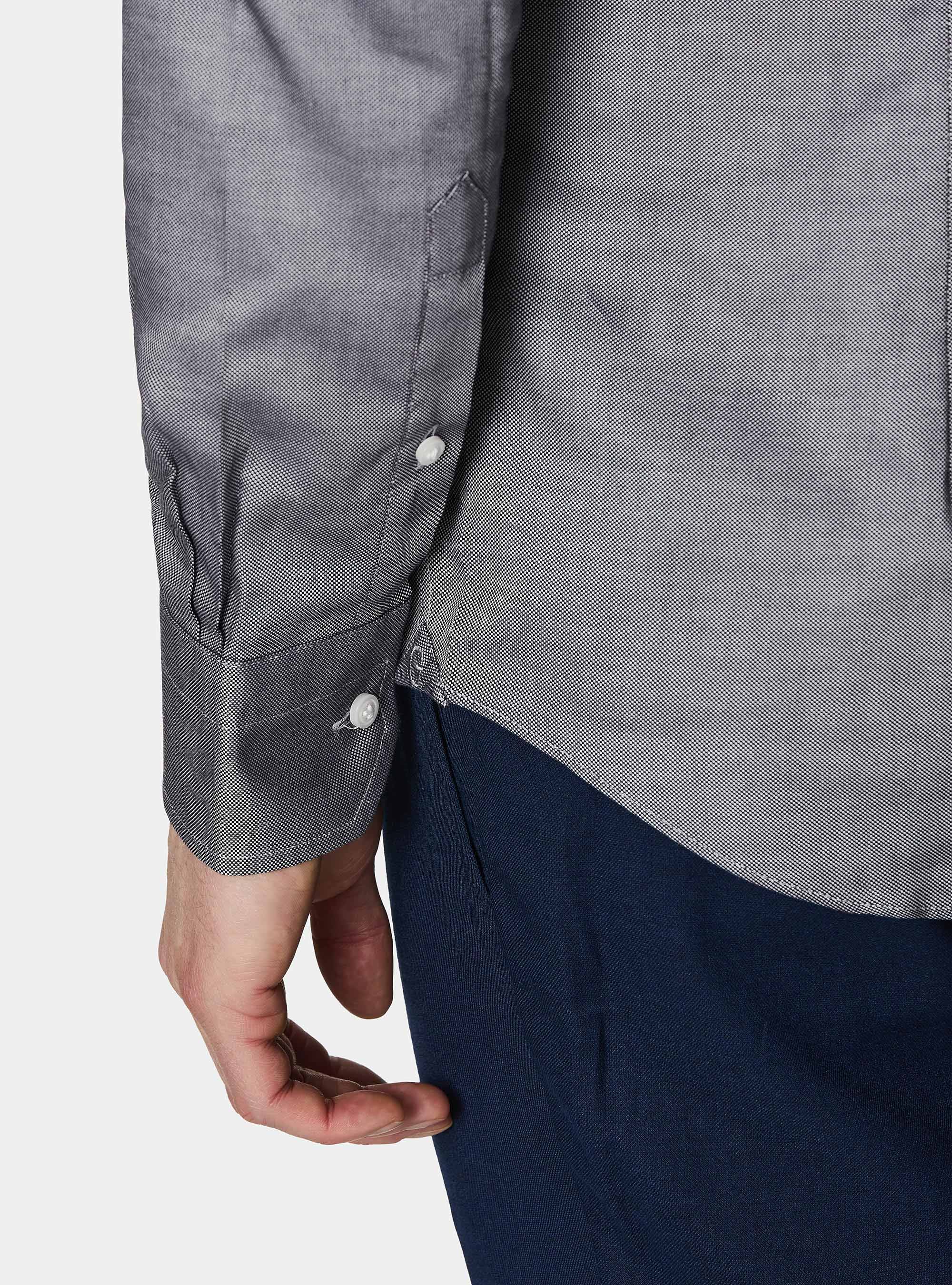 Camicia in cotone oxford, BLU NAVY