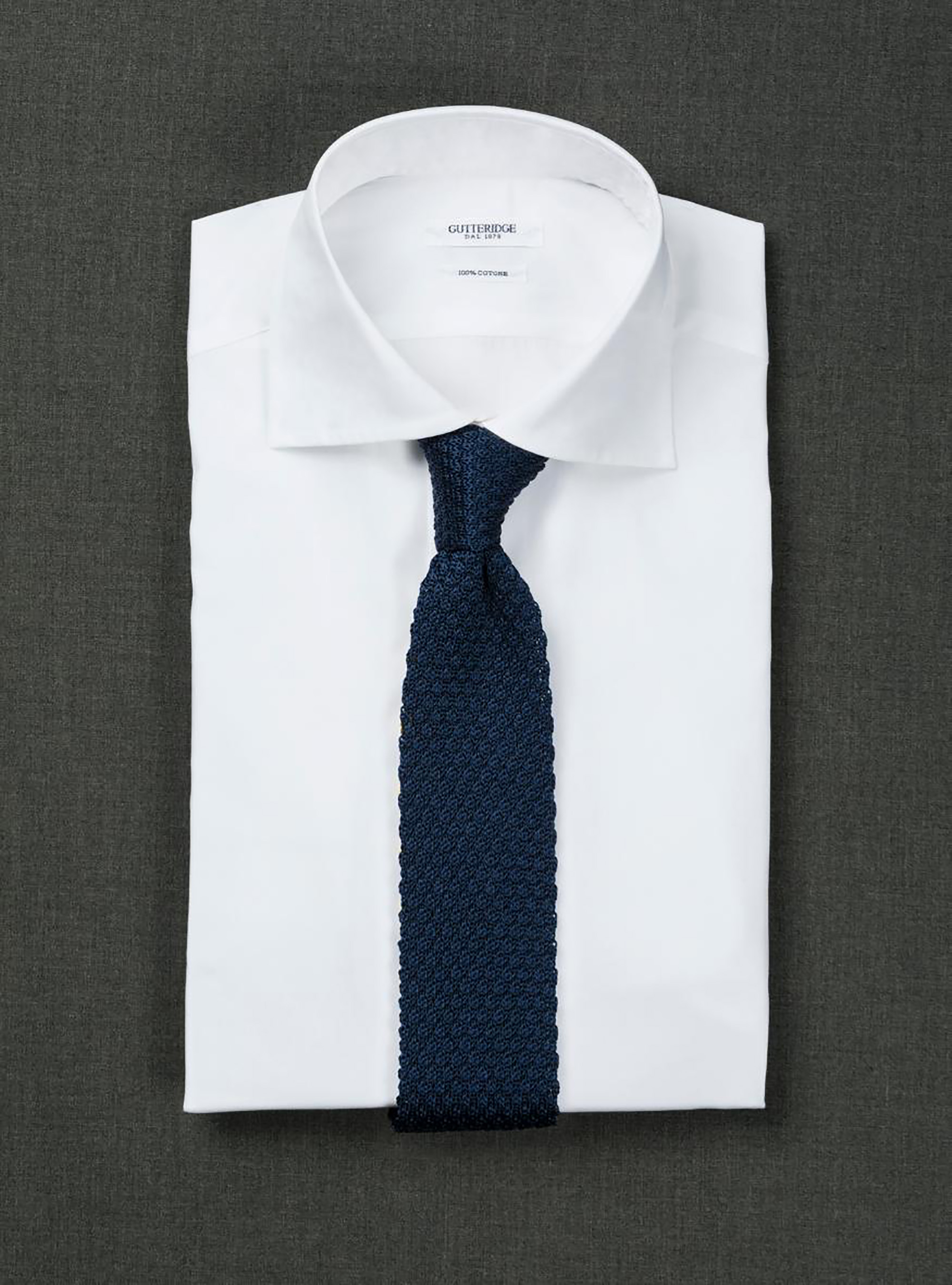 A maglia unita con back rigato, BASALTO