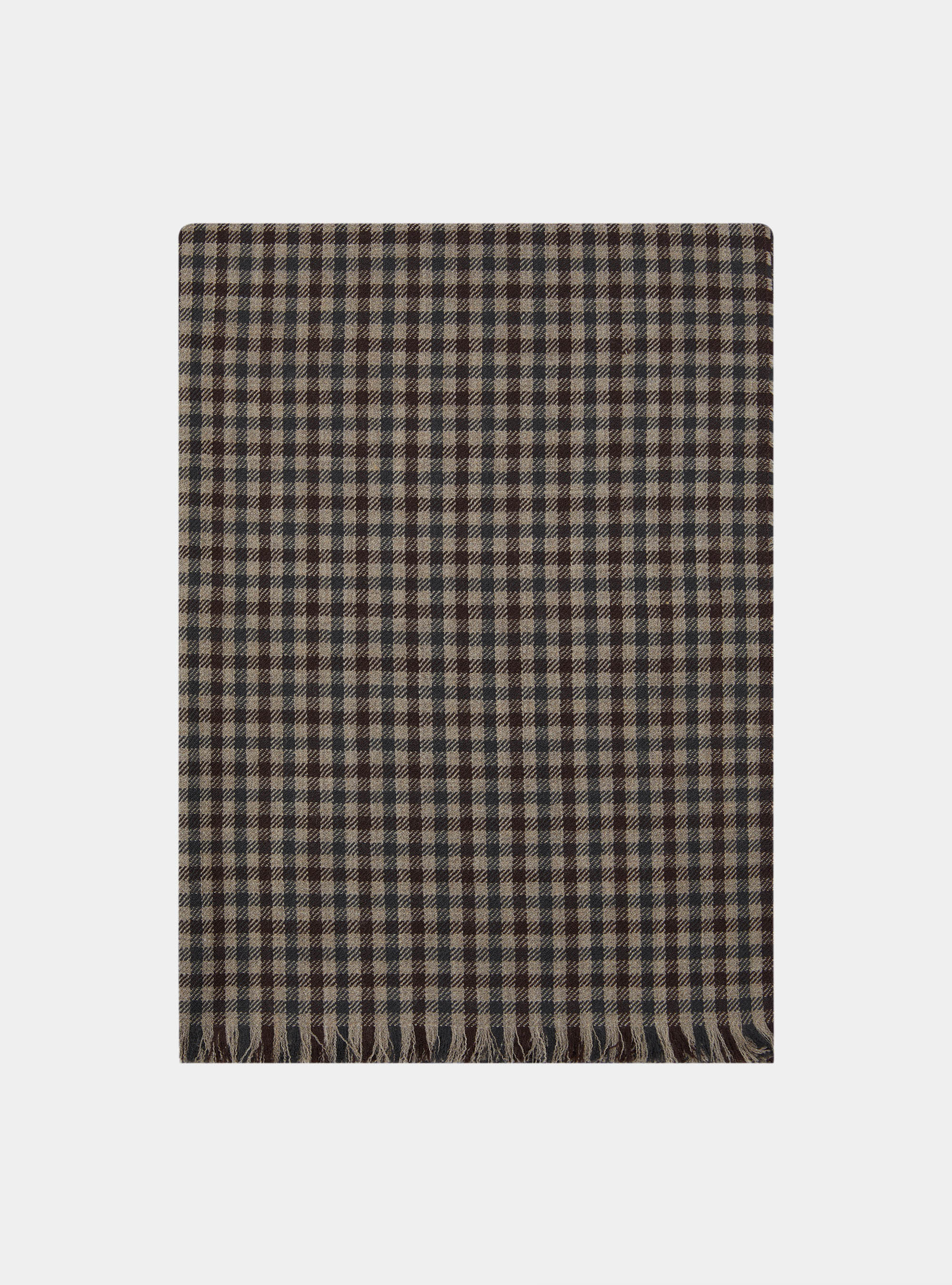 Sciarpa in lana a fantasia, FANGO