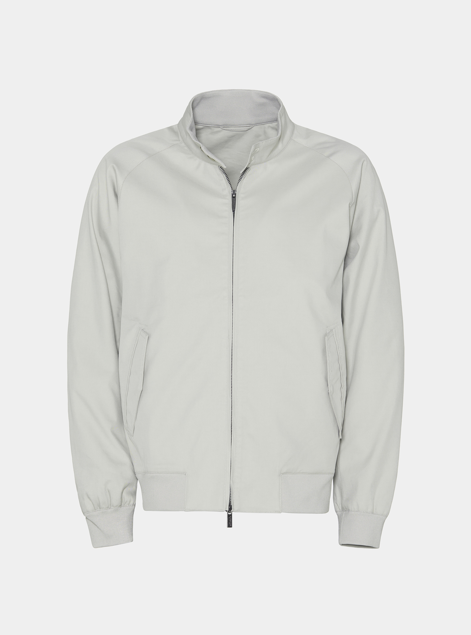 Cazadora bomber en mezcla de algod&oacute;n, CRUDO