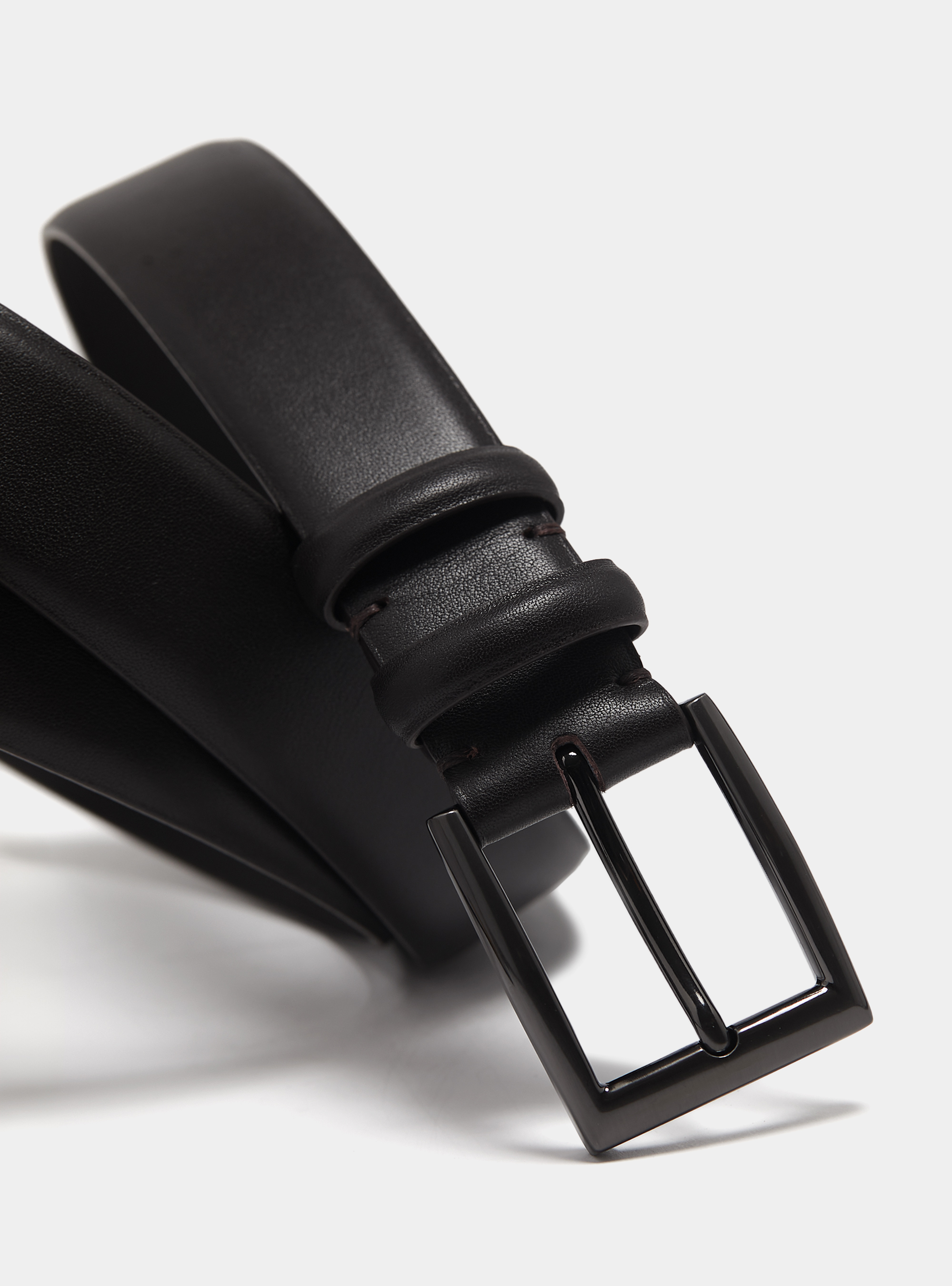 Ceinture en cuir, MARRON