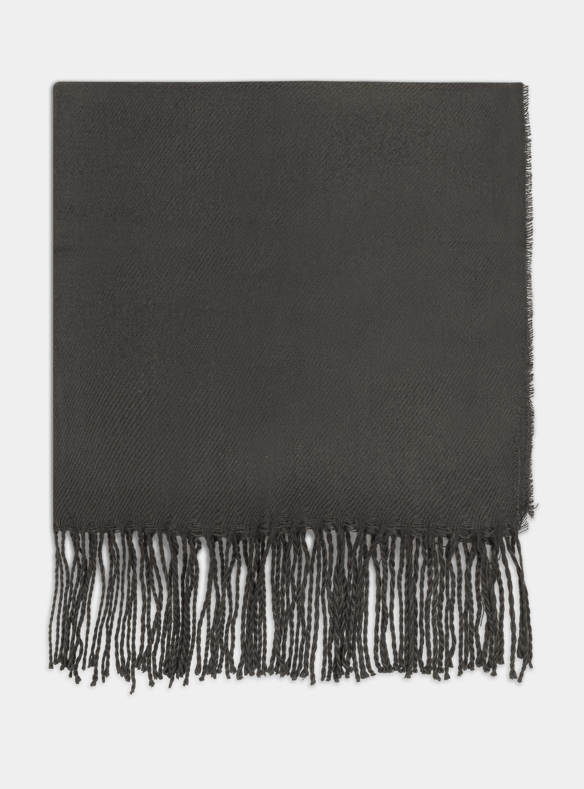 Sciarpa tinta unita, GRIGIO MELANGE