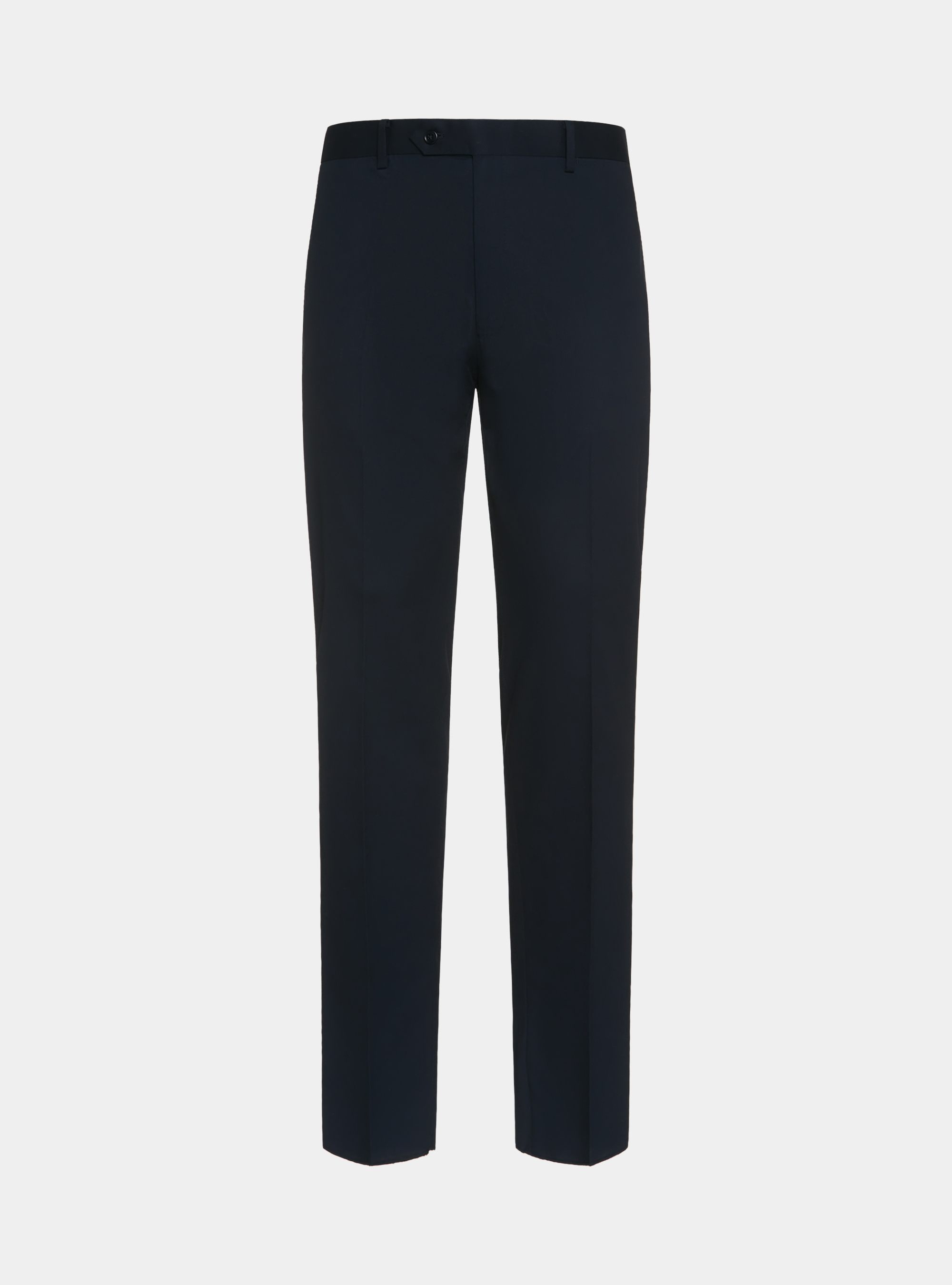 Pantaloni in puro cotone armaturato, BLU NAVY