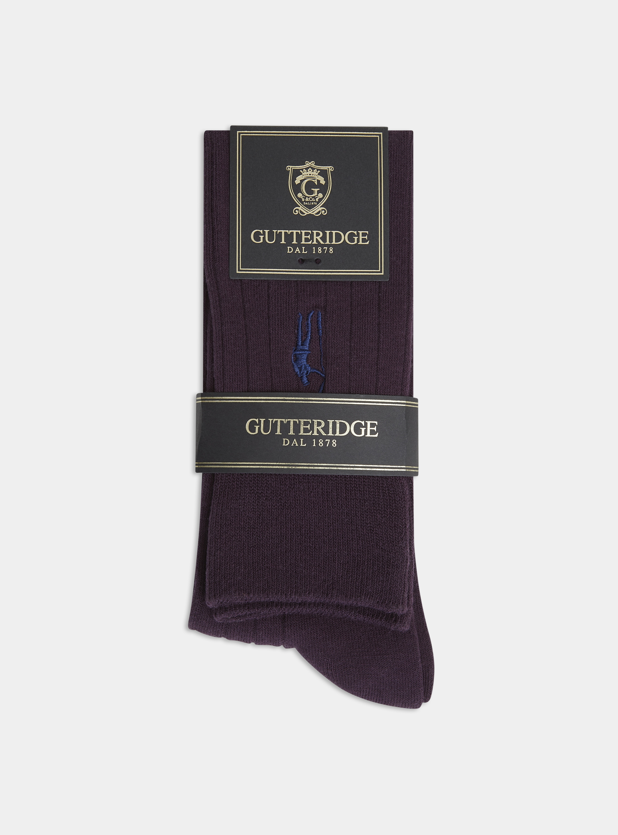 Calze misto cotone a coste, VINACCIA 0401C