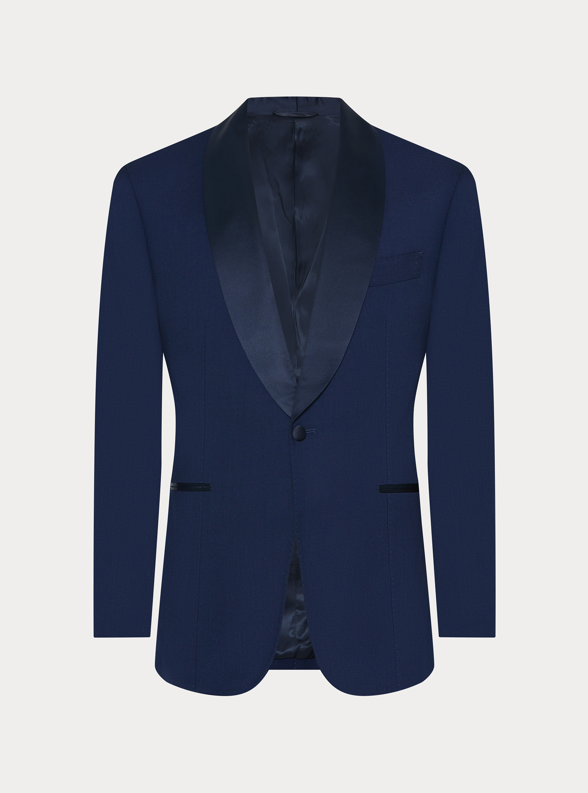 Glitter shawl collar tuxedo blazer, BASALT