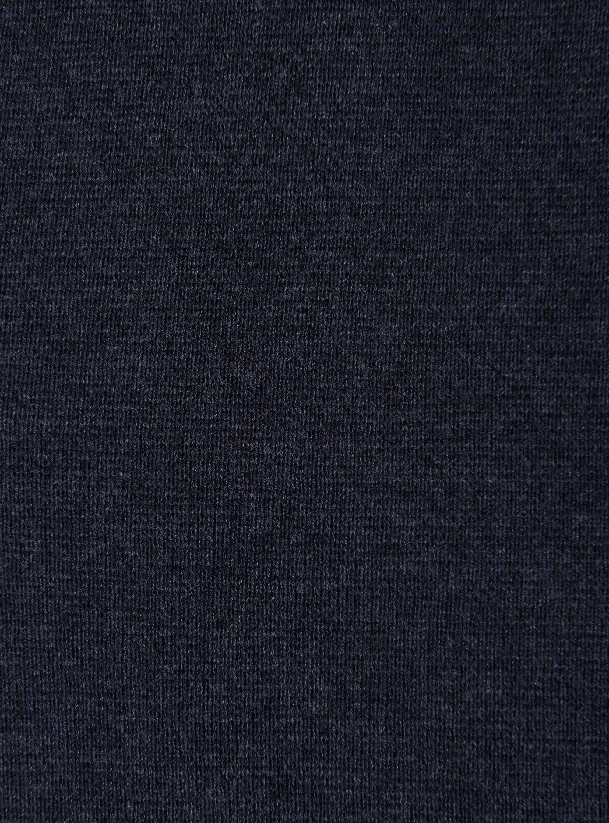 Gilet doppiopetto in maglia in cotone seta e cashmere, BLU NAVY
