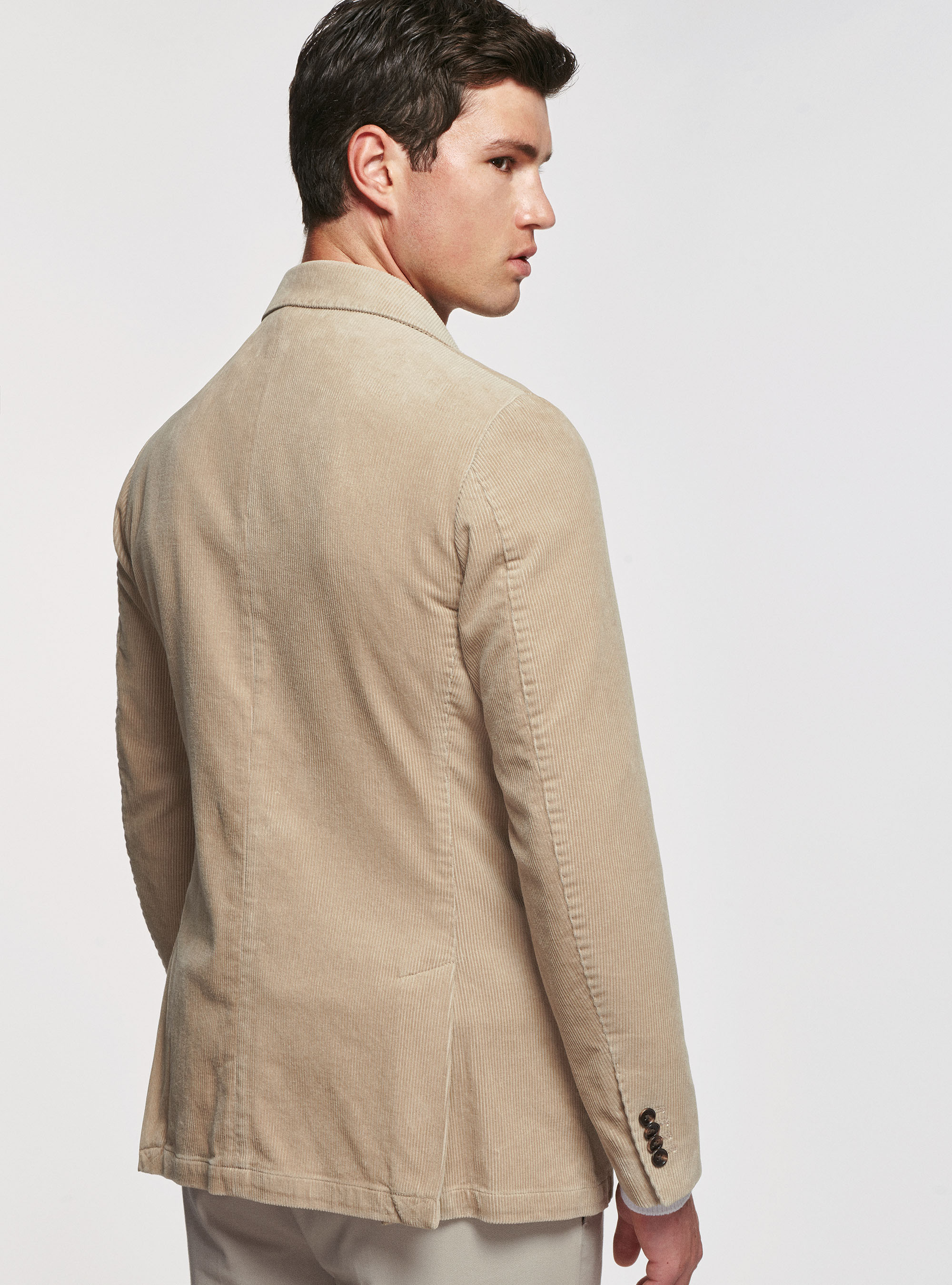 Giacca in velluto, SABBIA