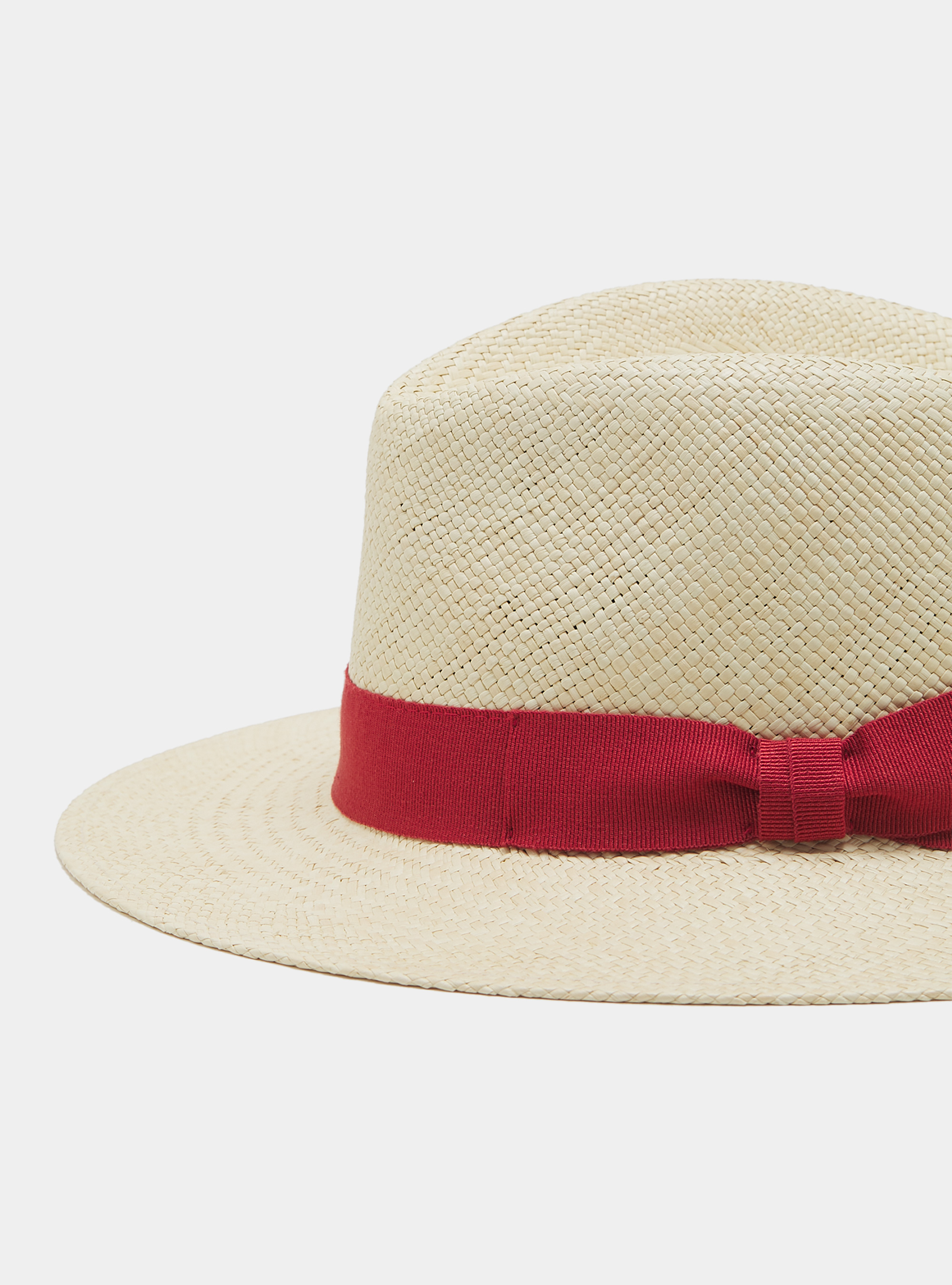 Panama Hat, ECRU/ORANGE B049